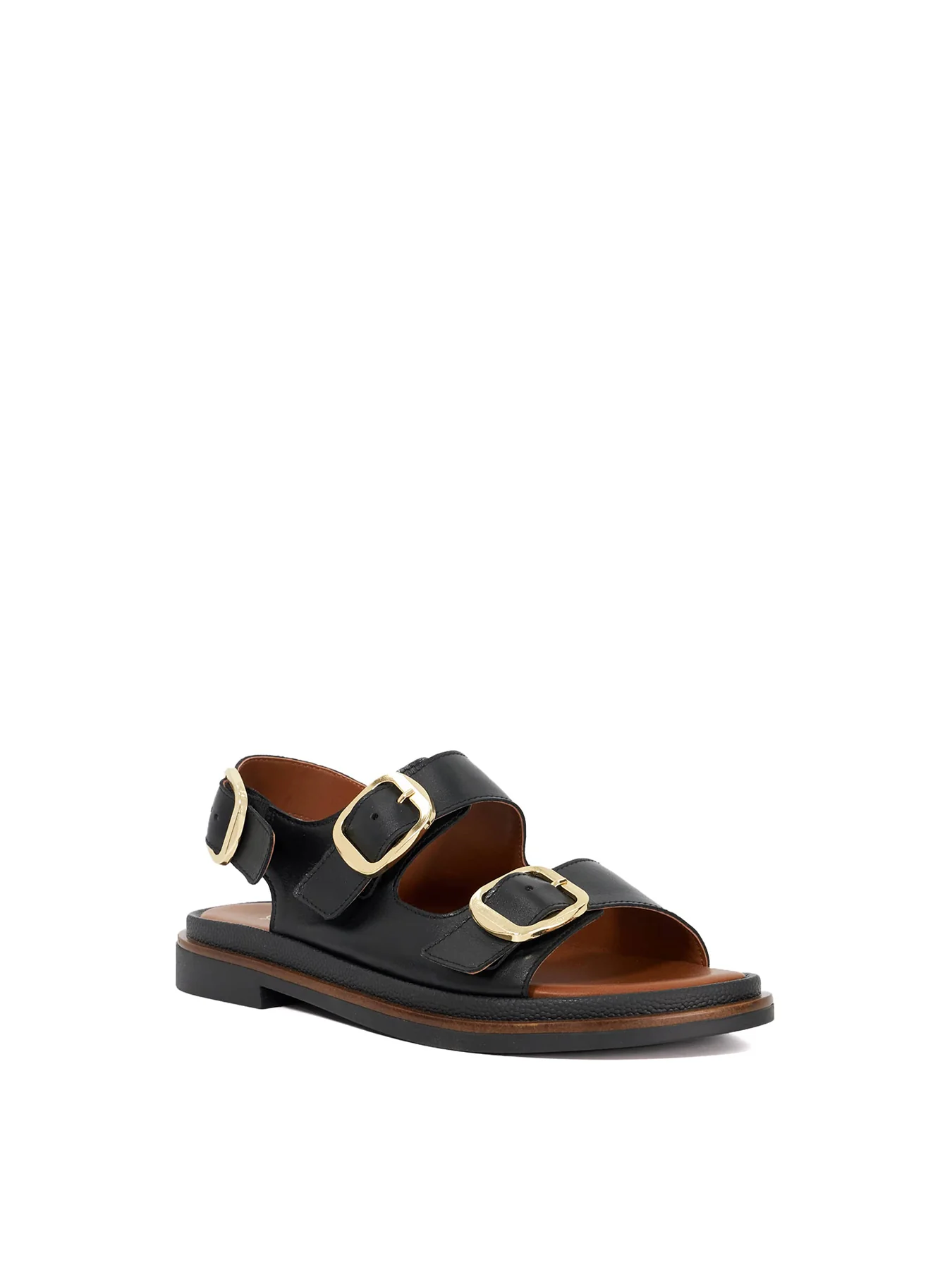 Luckles Heeled Sandals Black - Image 4
