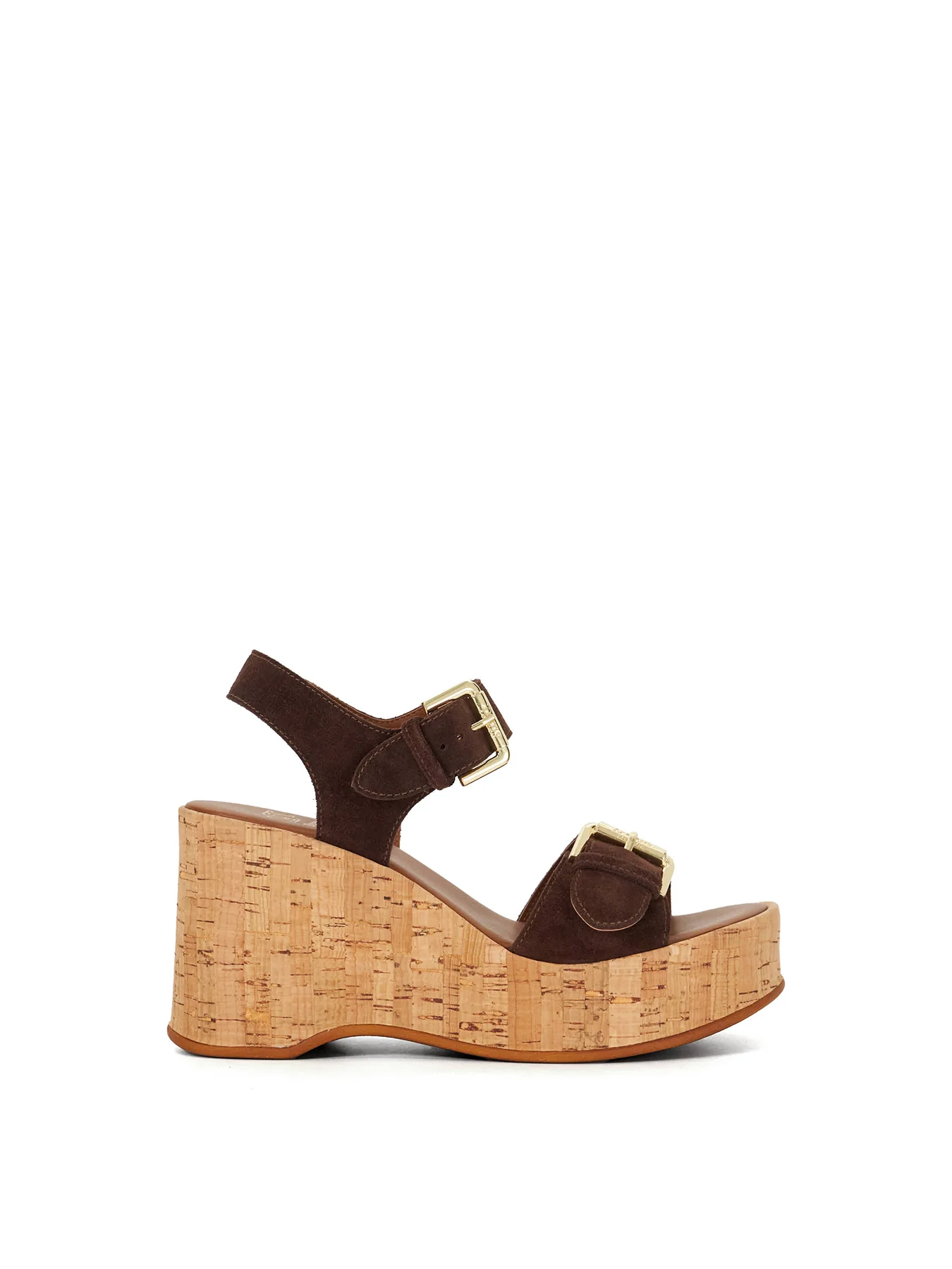 Kamia Heeled Sandals Brown