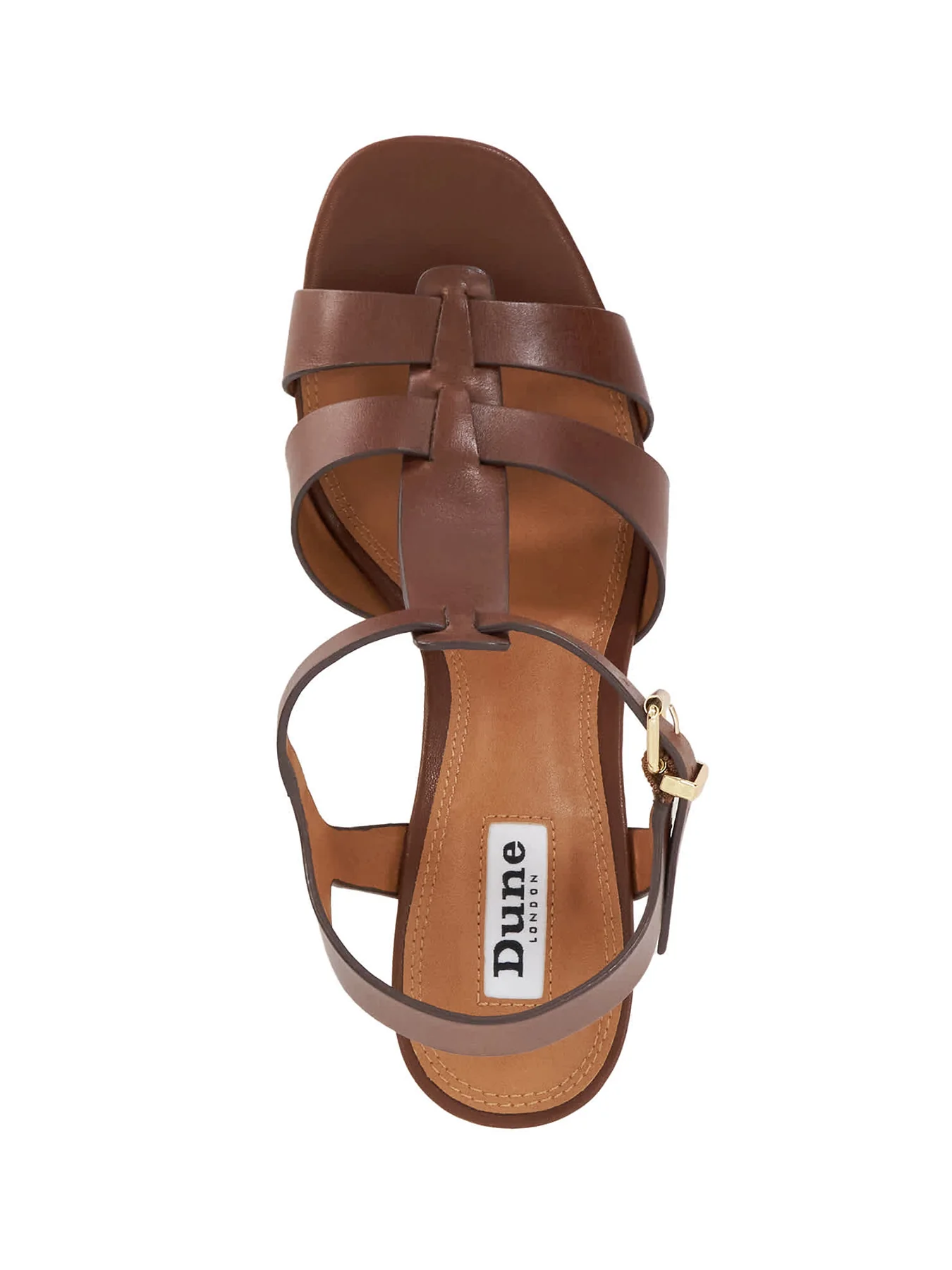 Kastro Heeled Sandals Brown - Image 3