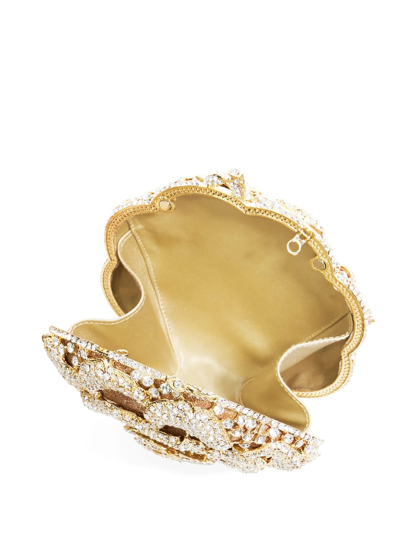 Floral Diamante Embellished Clutch - Image 3