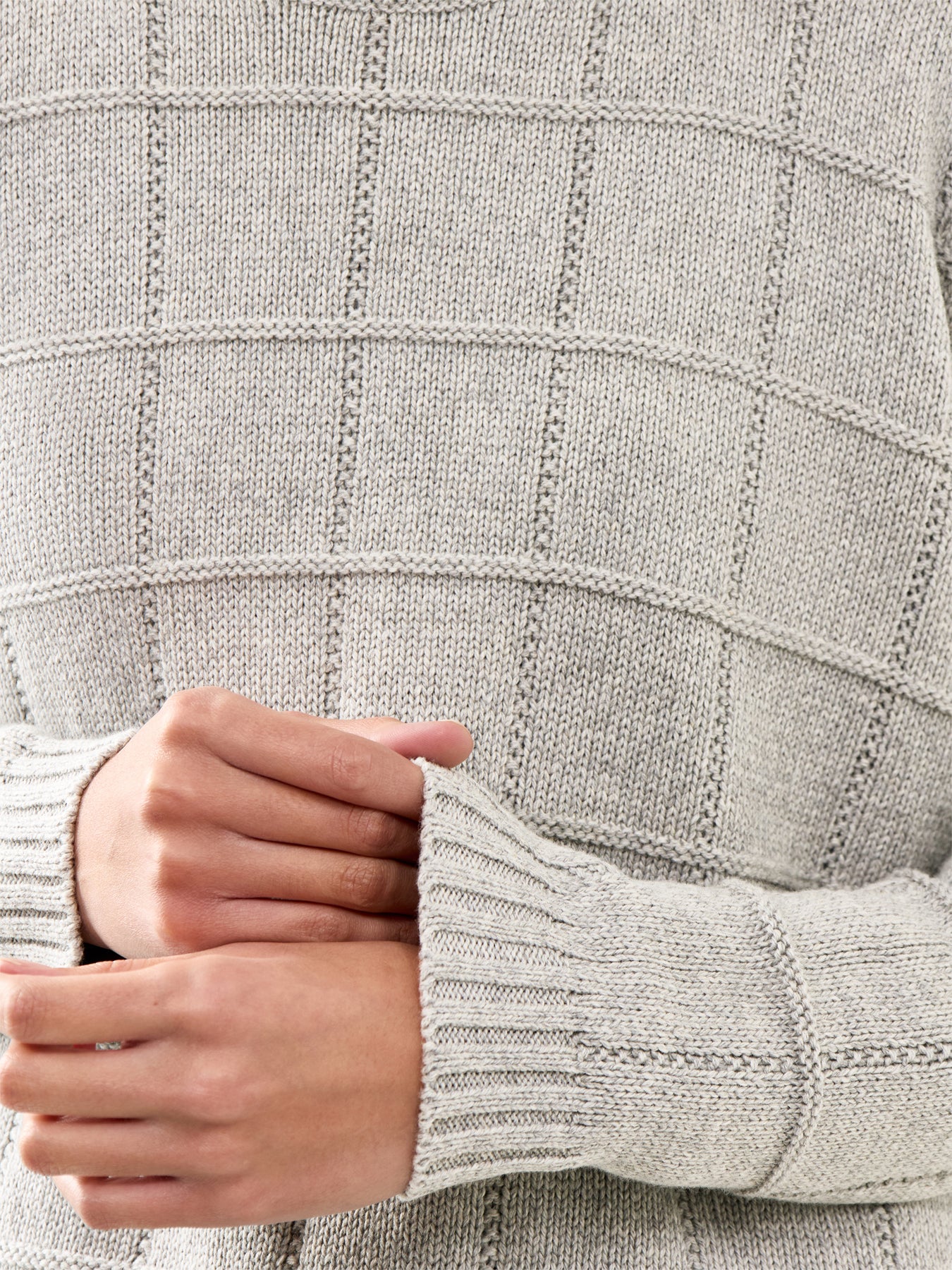 Crew Neck Sweater Dark Pearl - Image 3
