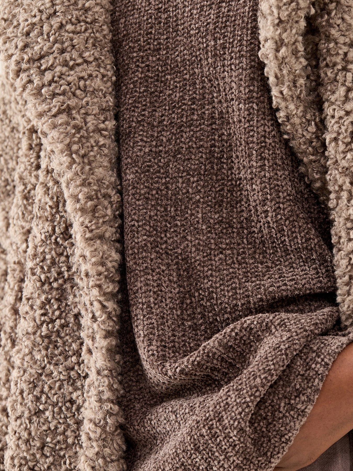 Jewel Neck Sweater Beige - Image 3