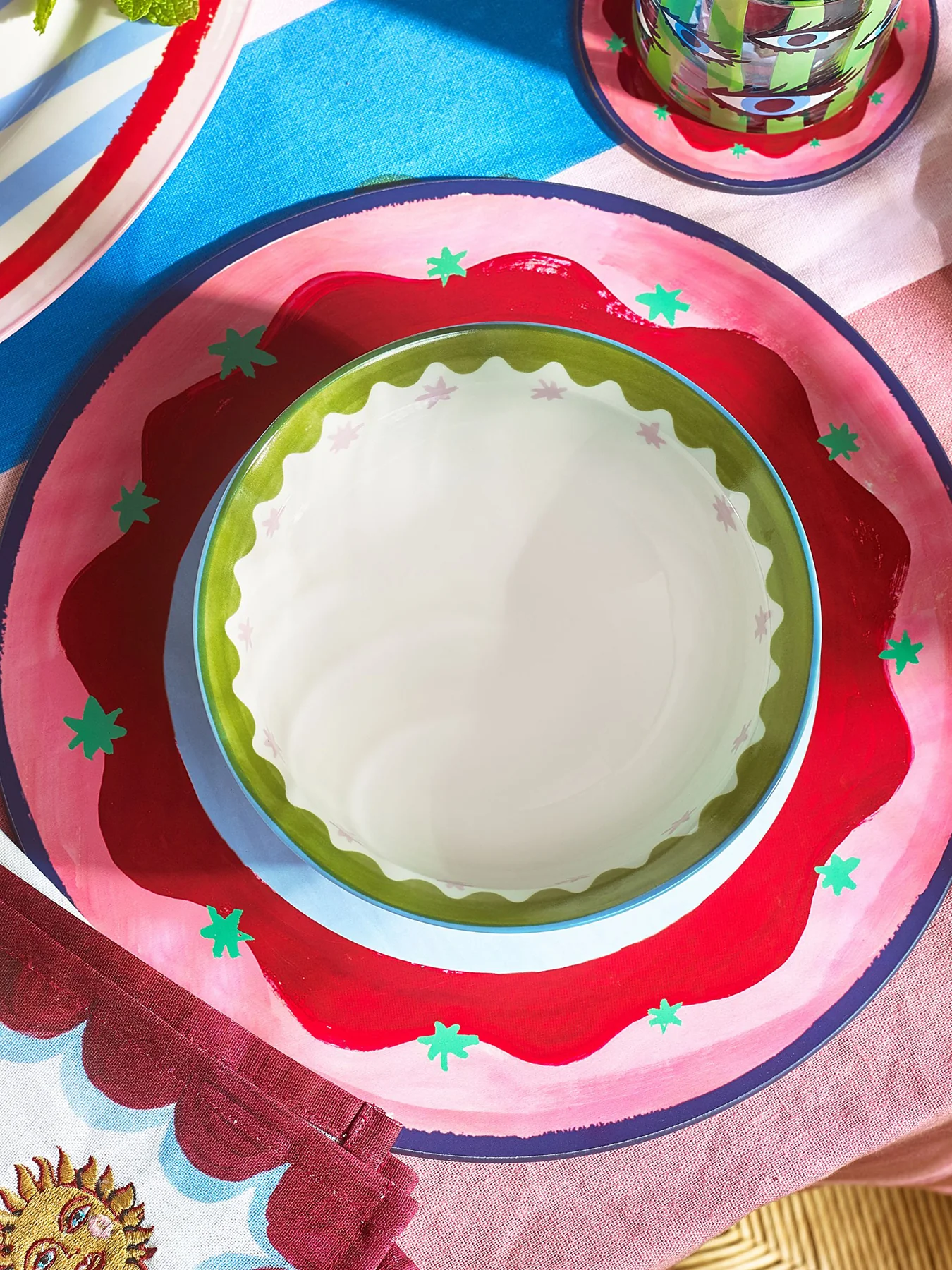 Pink Star Cereal Bowl Pink - Image 2