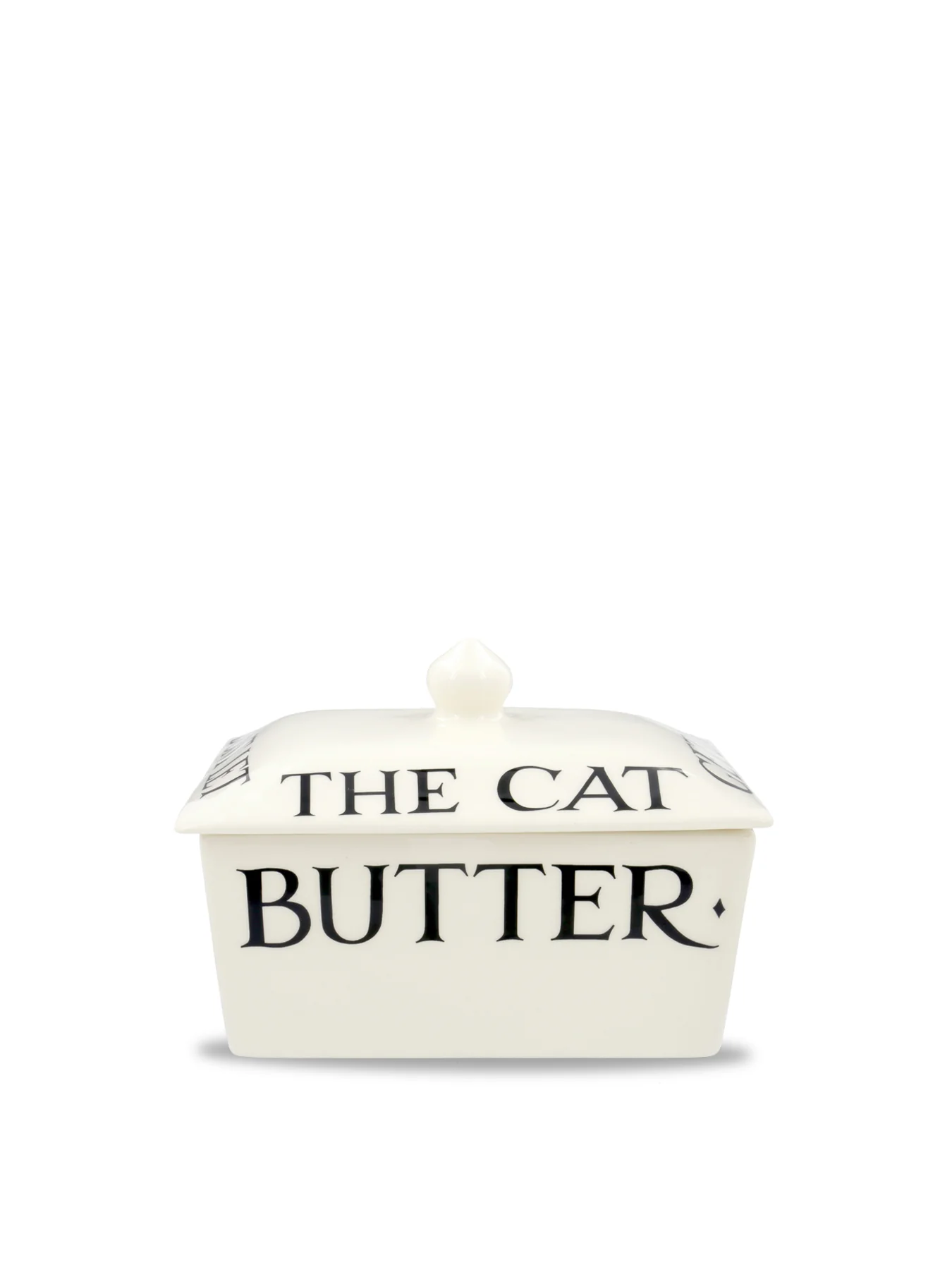 Black Toast Small Butter Dish - Image 4