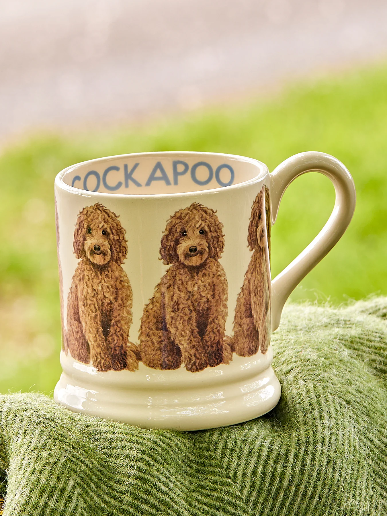 Cockapoo Stoneware Mug with Illustrated Detailing - Image 2