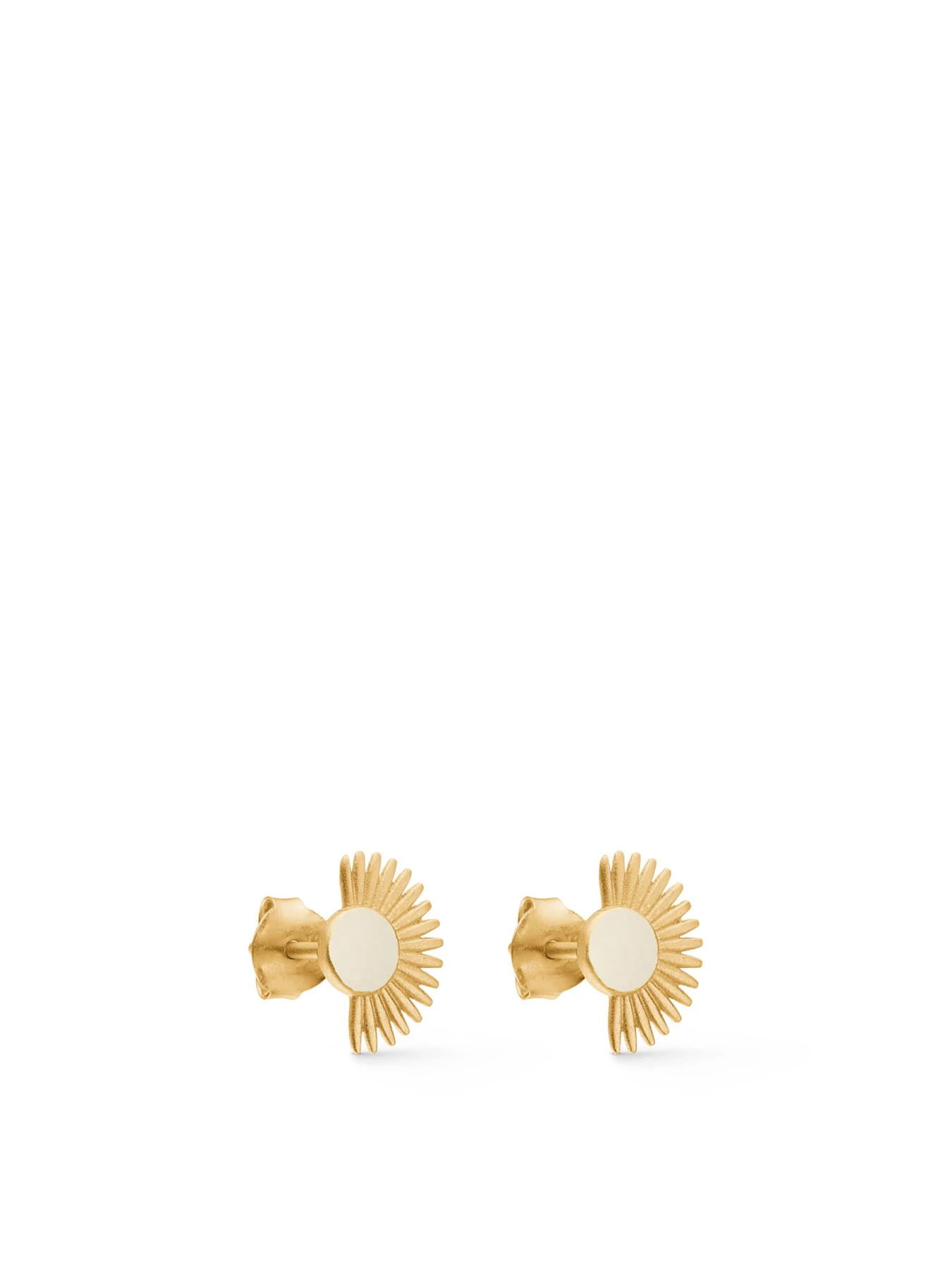 Soleil Stud Earrings Gold