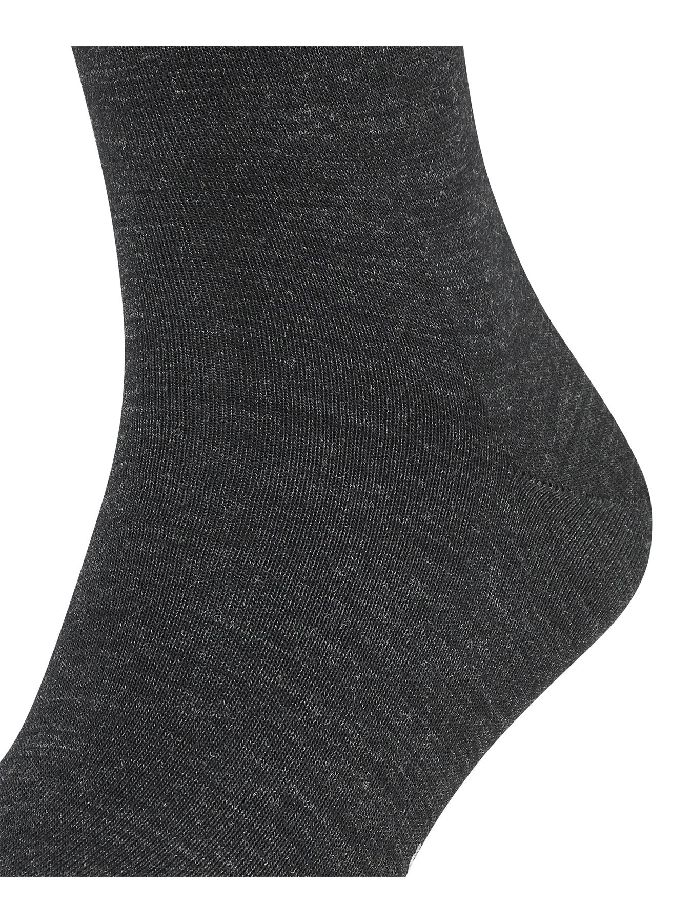 Cotton Blend Crew Socks Grey - Image 2