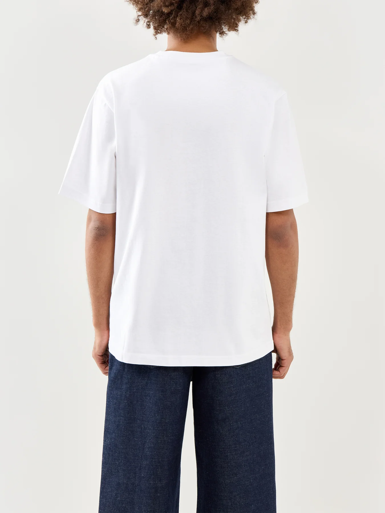 Box Pocket Organic Cotton T-Shirt White - Image 5