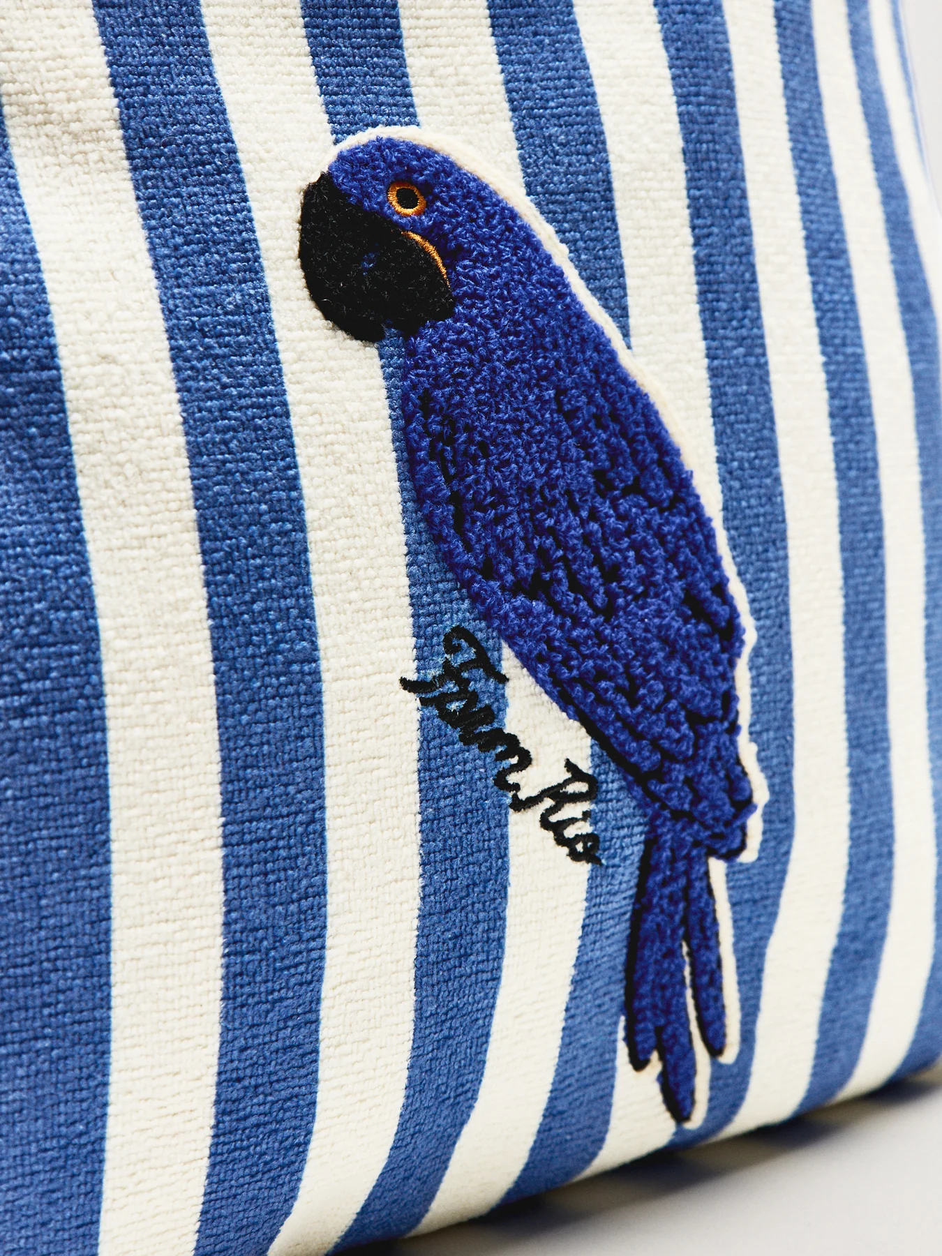 Sun Striped Macaw Tote Bag Multi - Image 5