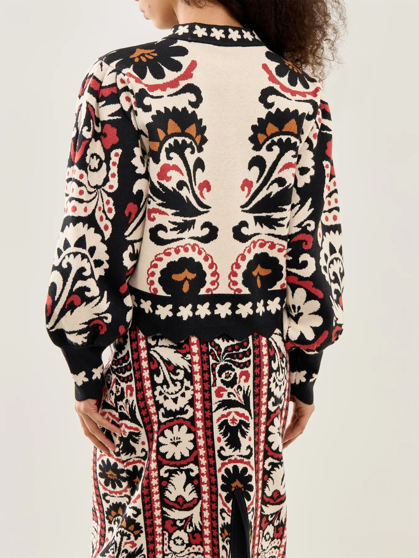 Winter Tapestry Knit Sweater Multi - Image 5