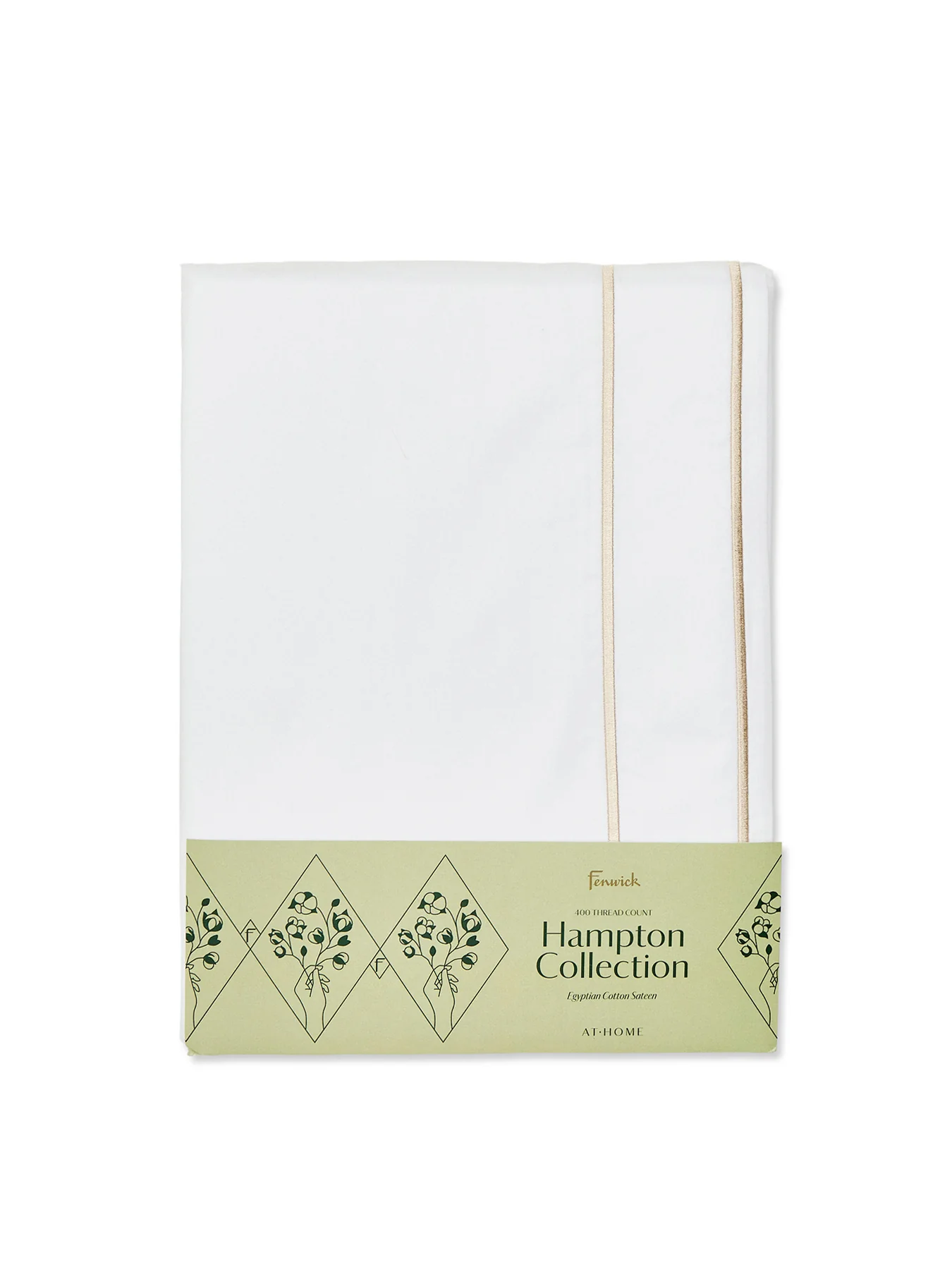 Hampton Duvet Cover Double White