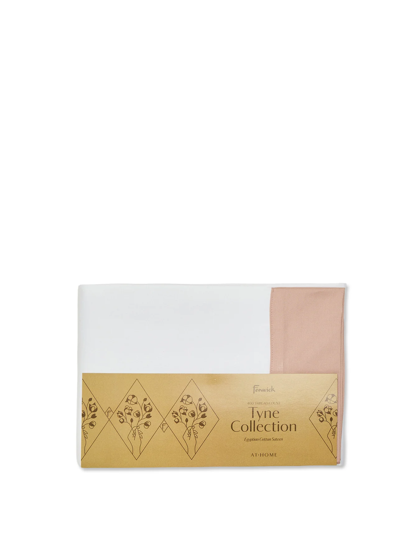 Tyne Collection Oxford Pillowcase Standard Pink