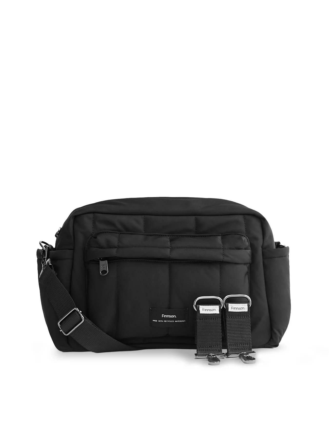Freya Eco Oversized Stroller Organiser Black