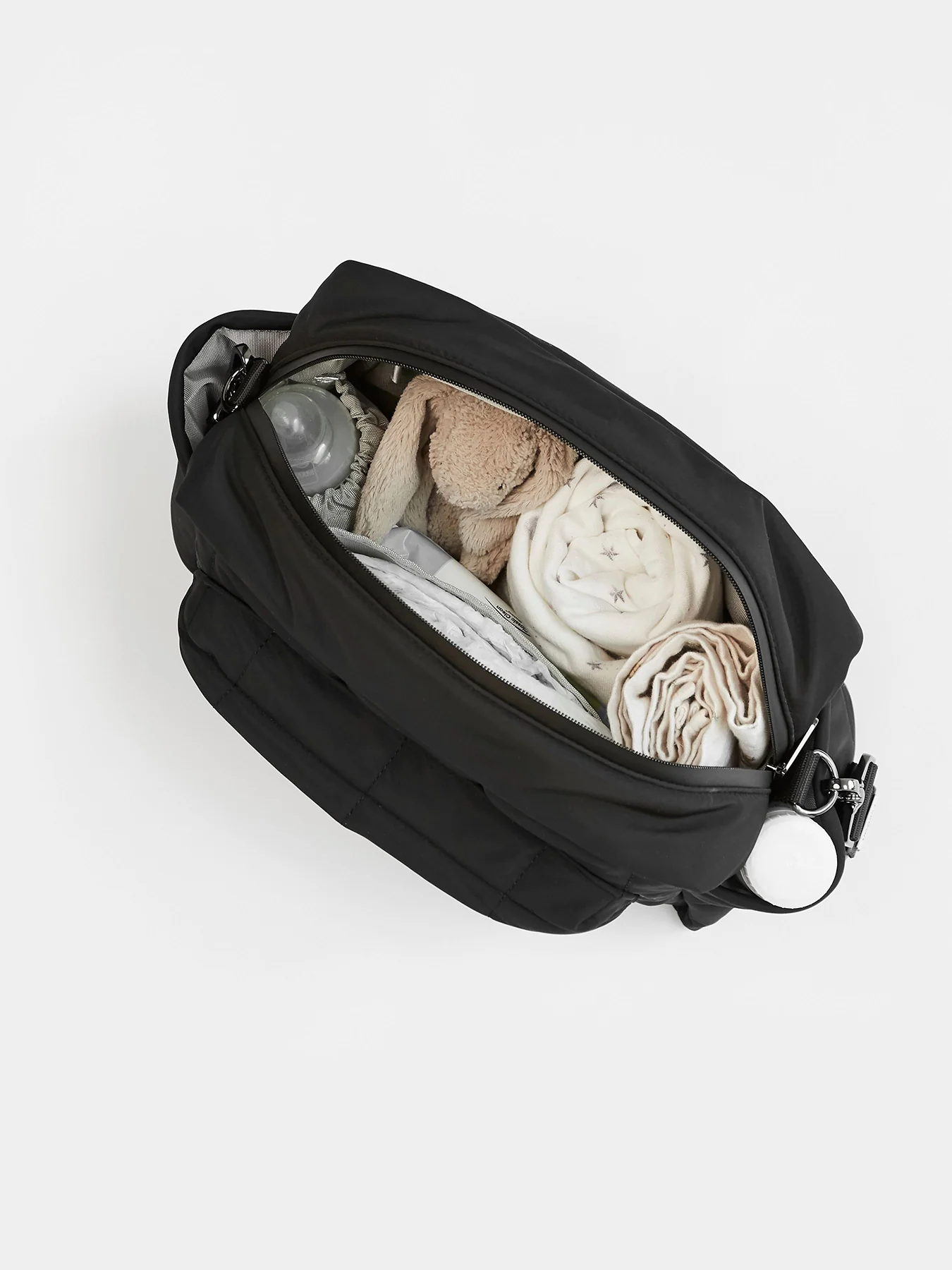 Freya Eco Oversized Stroller Organiser Black - Image 2
