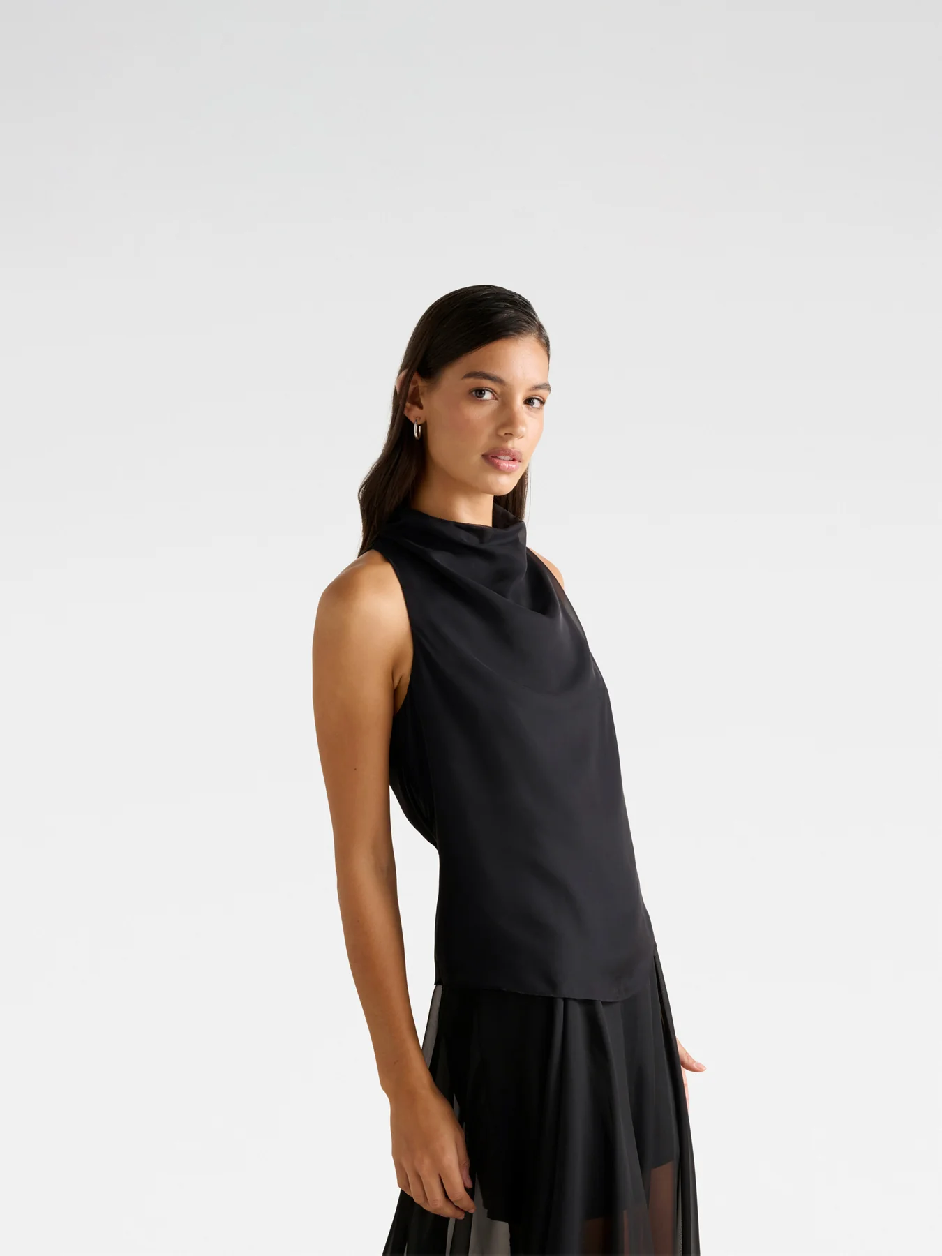 Ayla Draped Halter Neck Top - Image 5