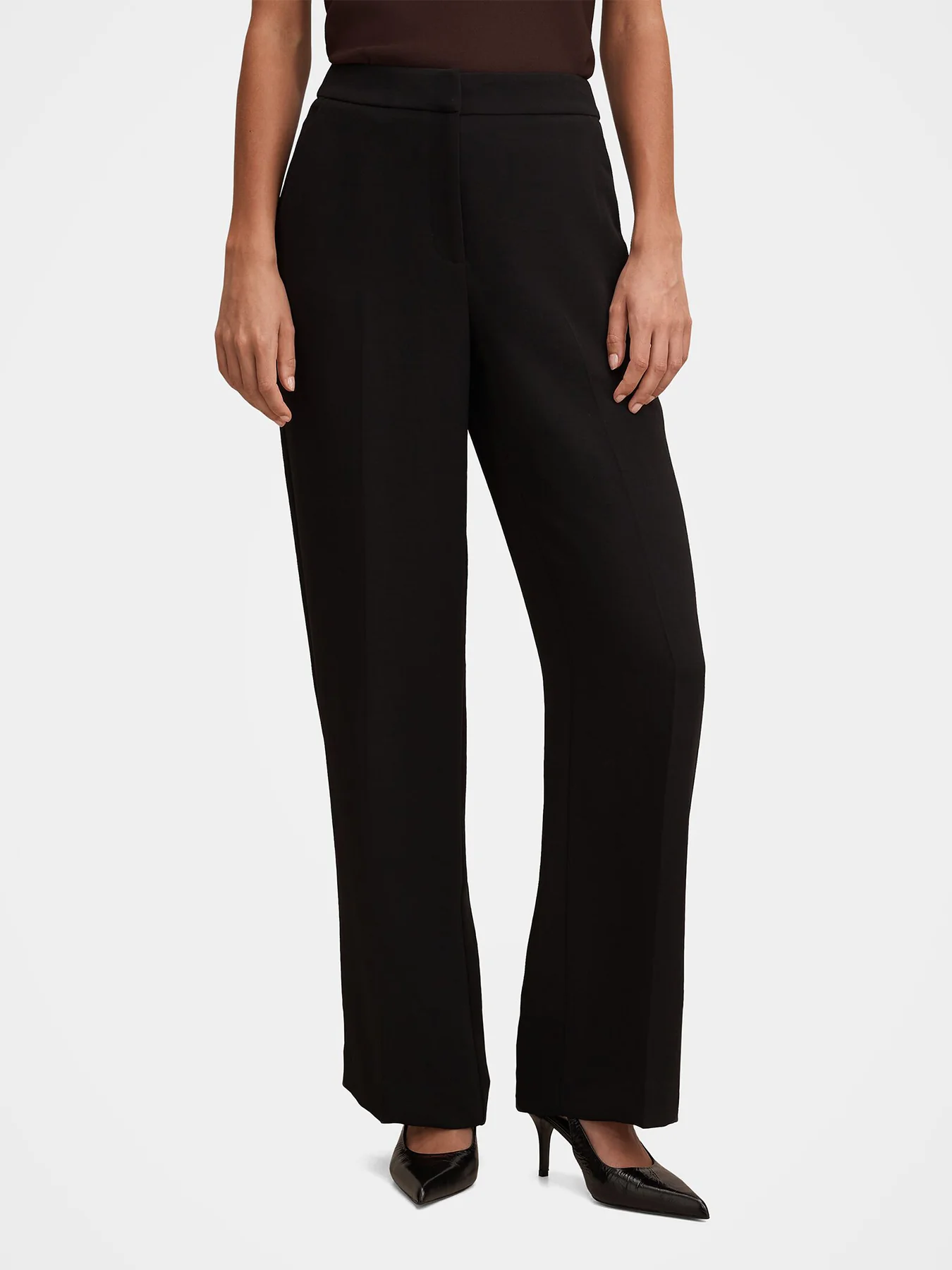 Dani Straight Leg Pants Black - Image 4