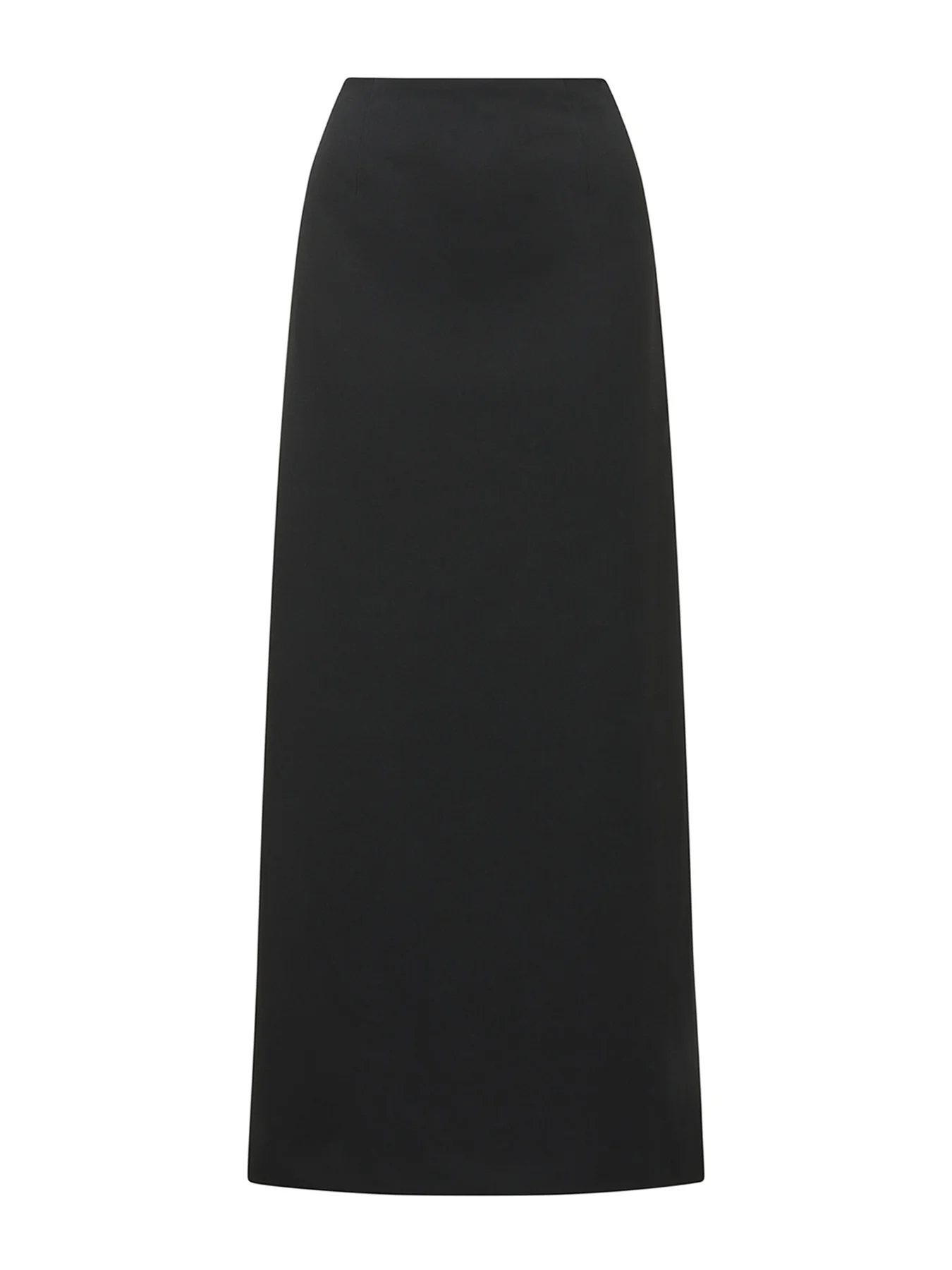 Drew Low Waist Column Skirt Black