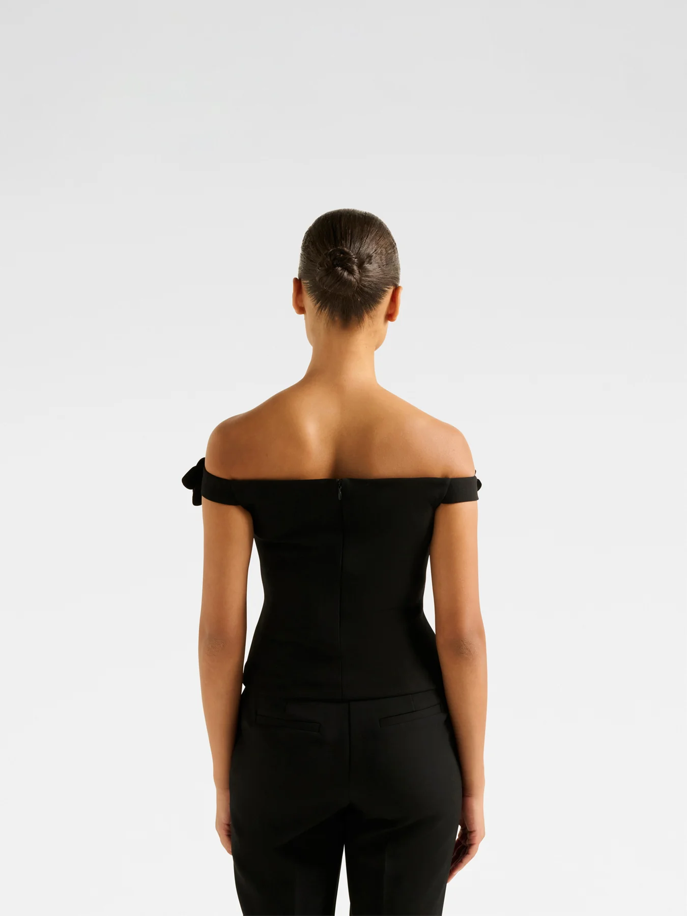 Faye Applique Bardot Top - Image 3