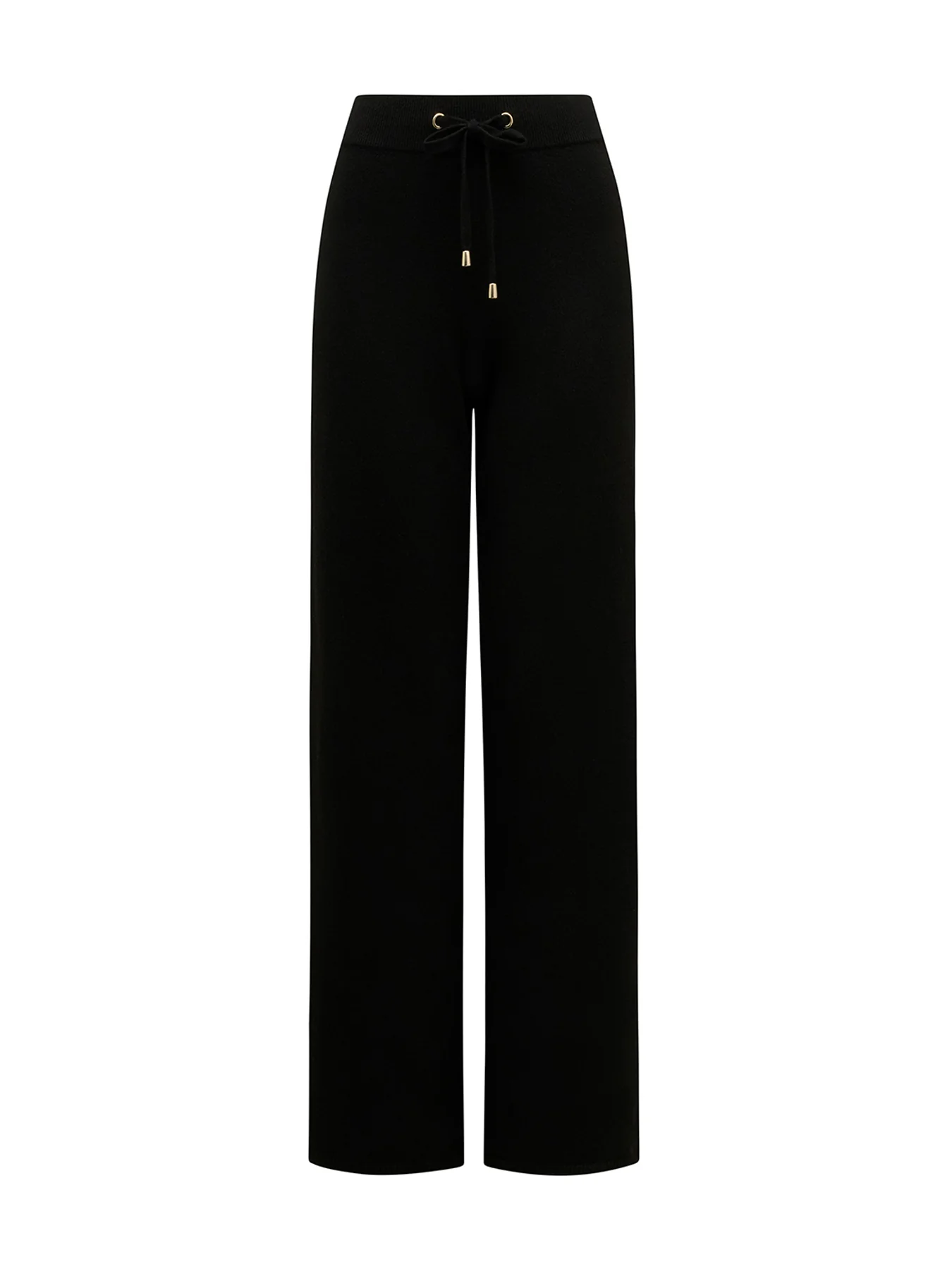 Hazel Knitted Lounge Pants Black
