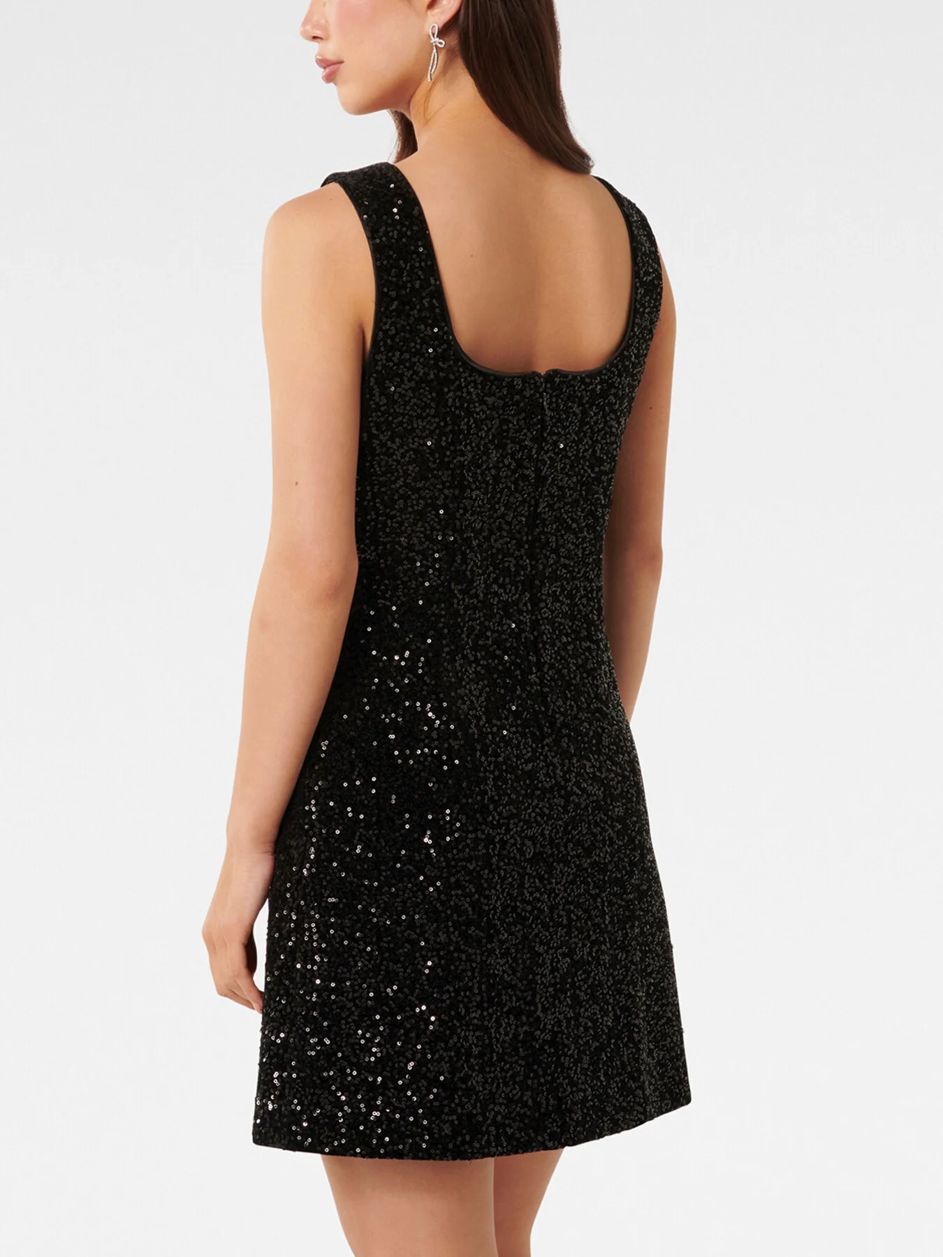 Katie Sequin Mini Dress - Image 3