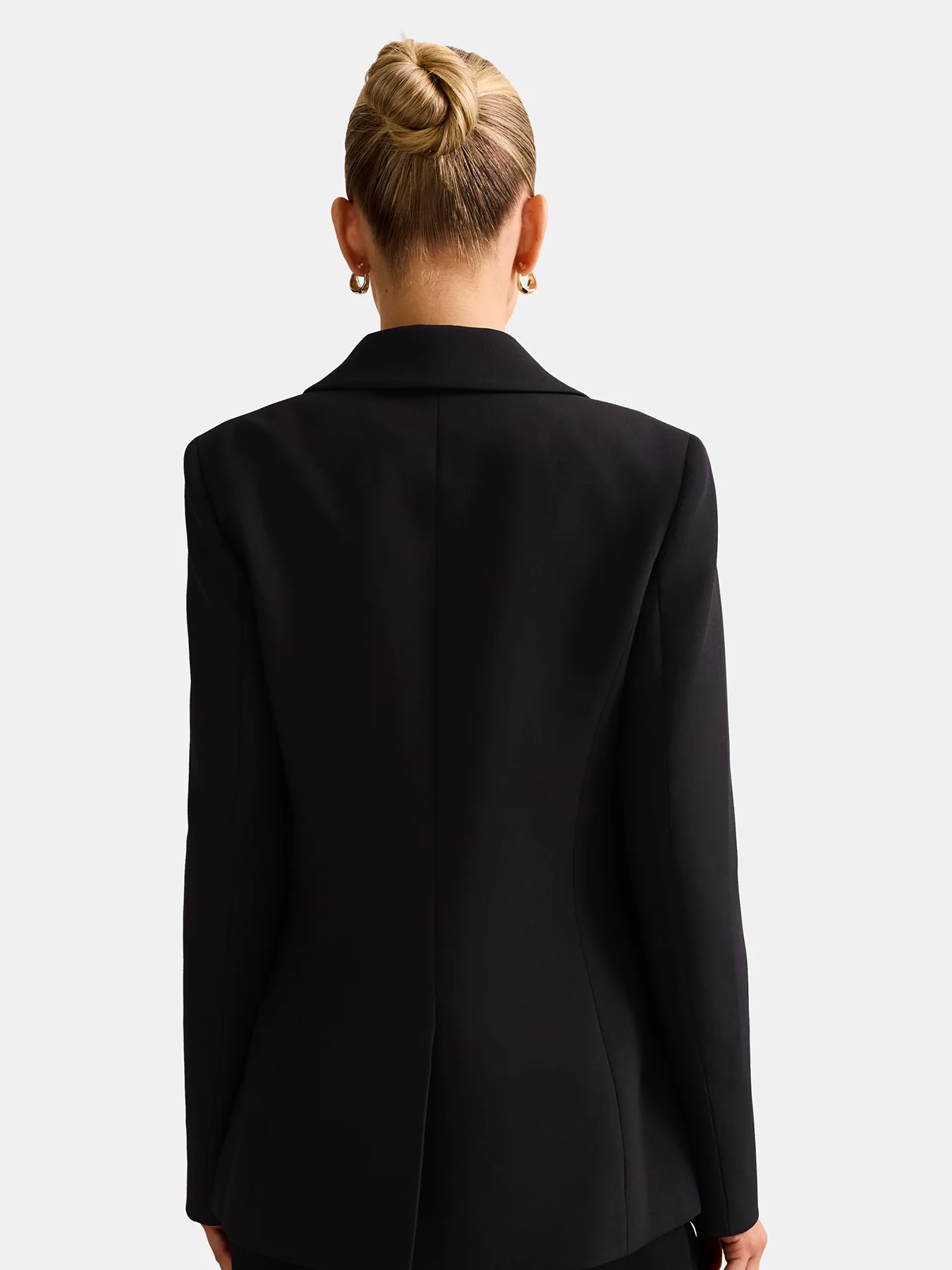 Victoria Single Breasted Blazer Black - Image 3