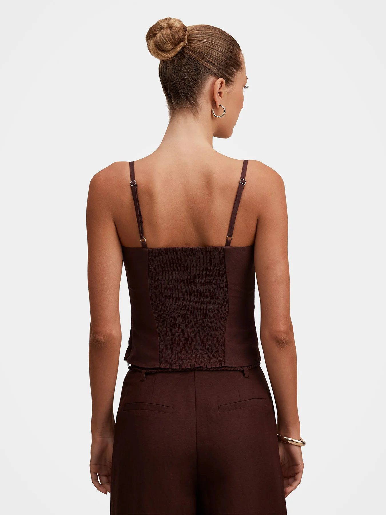 River Corset Top Brown - Image 3