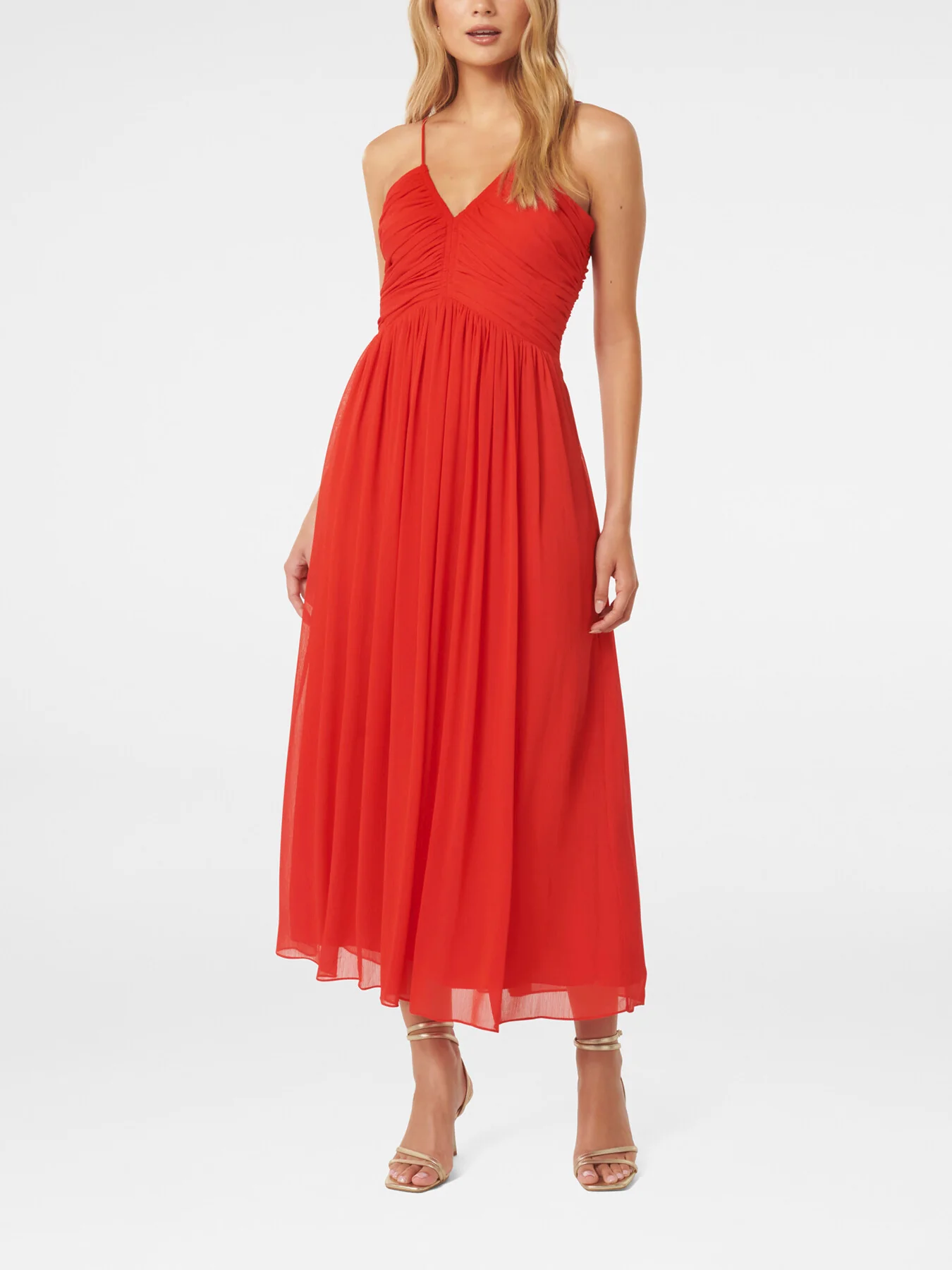 Nakita Ruched Bodice Maxi Dress - Image 2