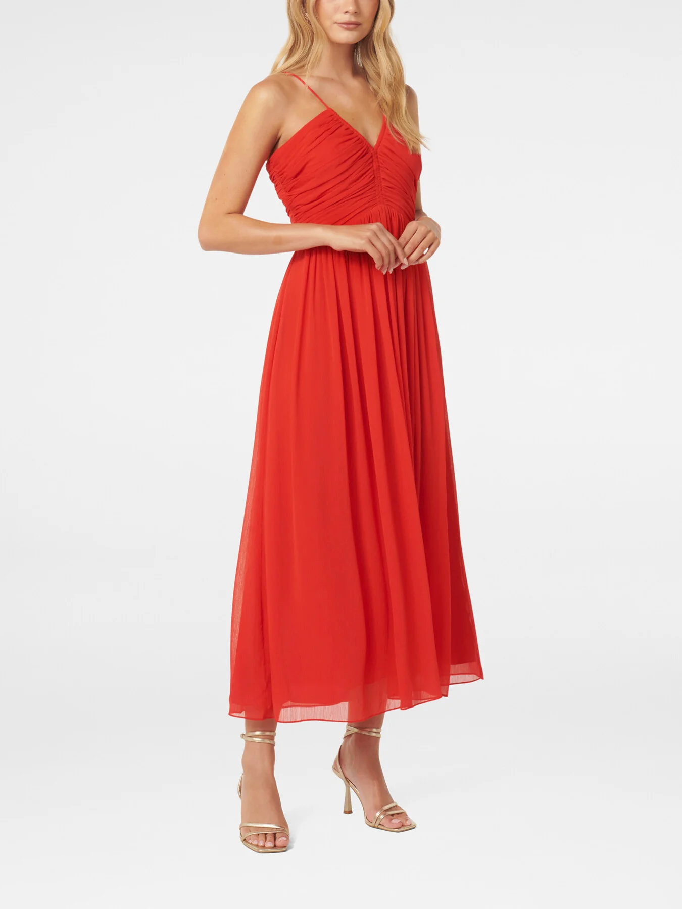 Nakita Ruched Bodice Maxi Dress - Image 5