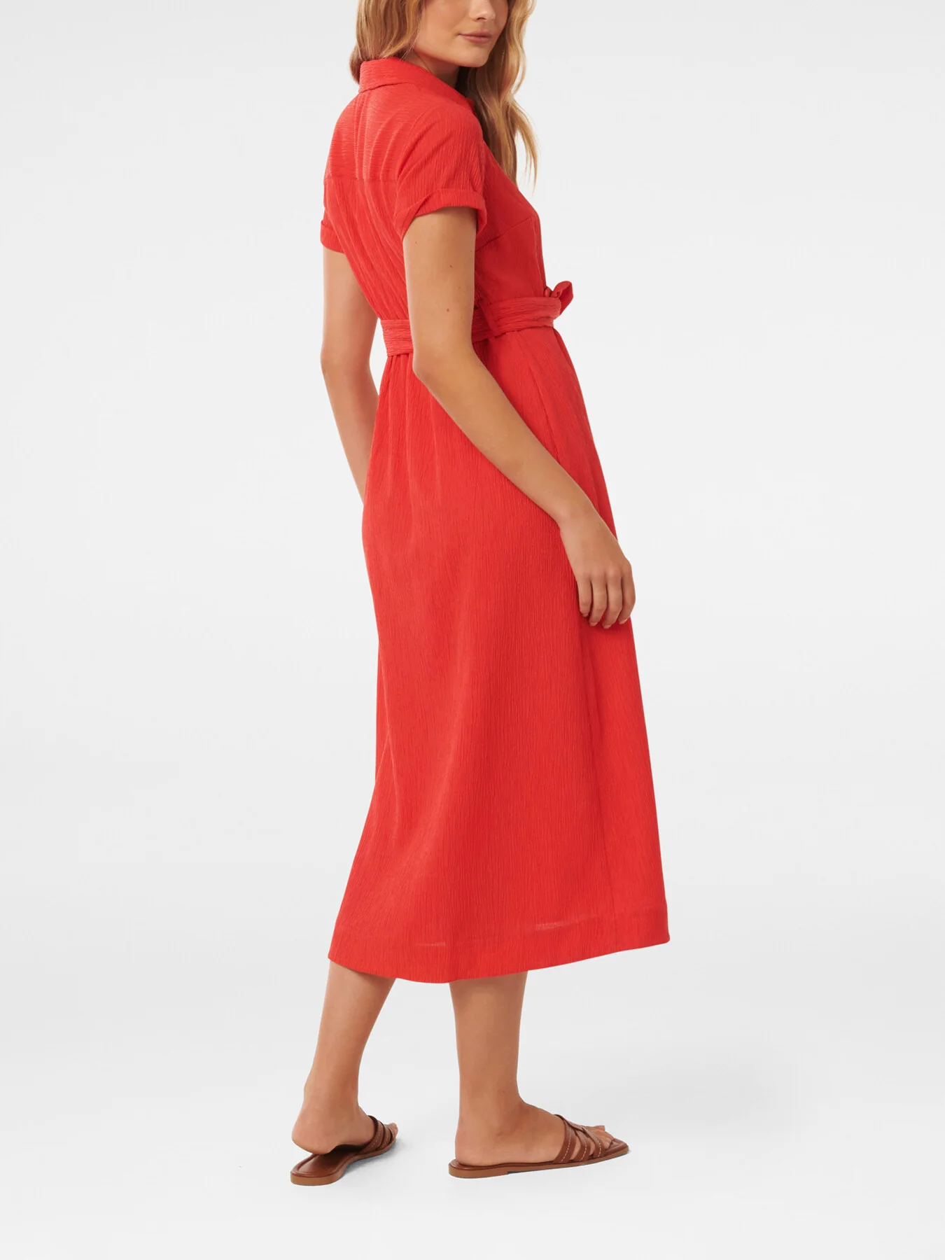 Briley Textured Shirt Dress - Image 3