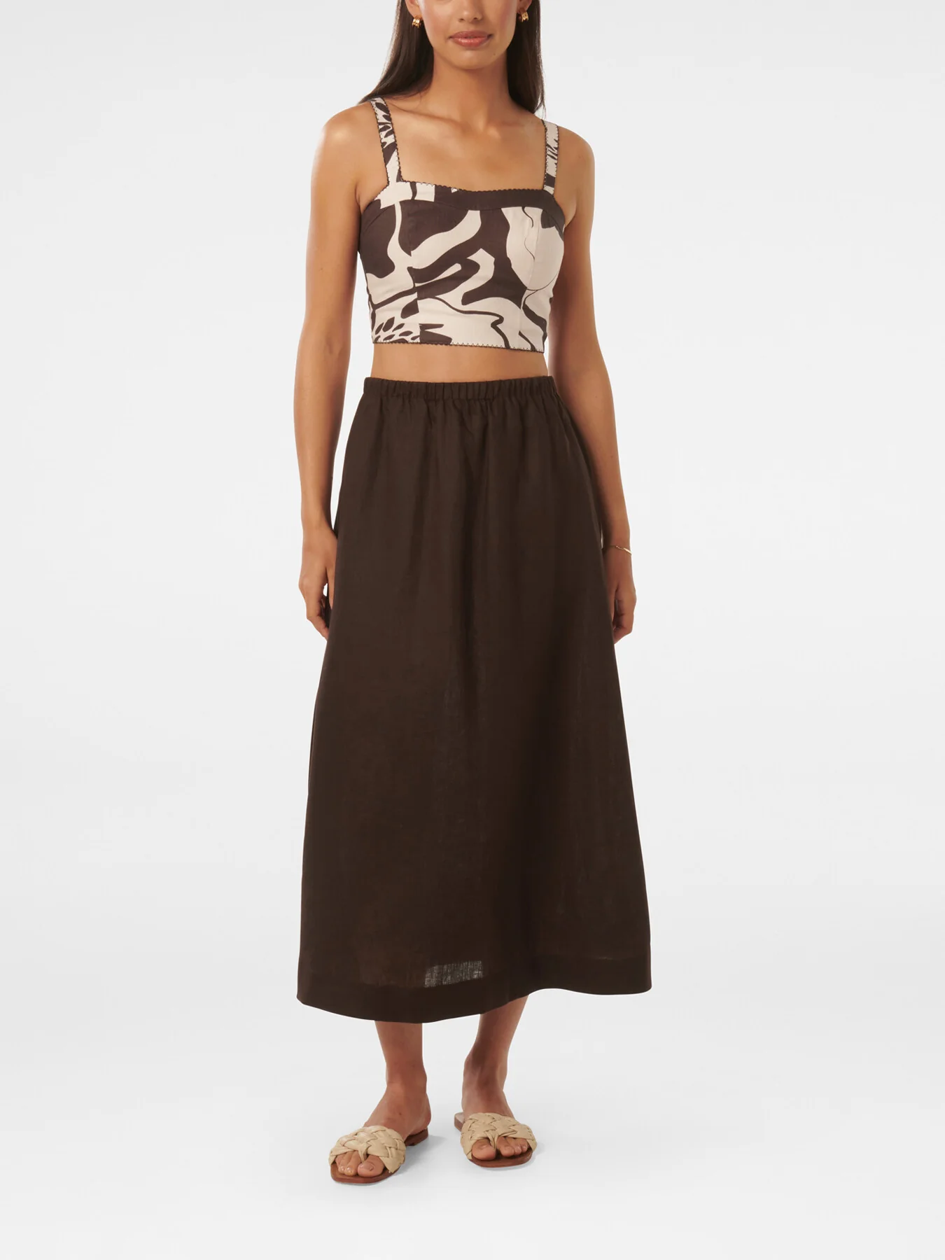 Avery Linen Skirt - Image 2