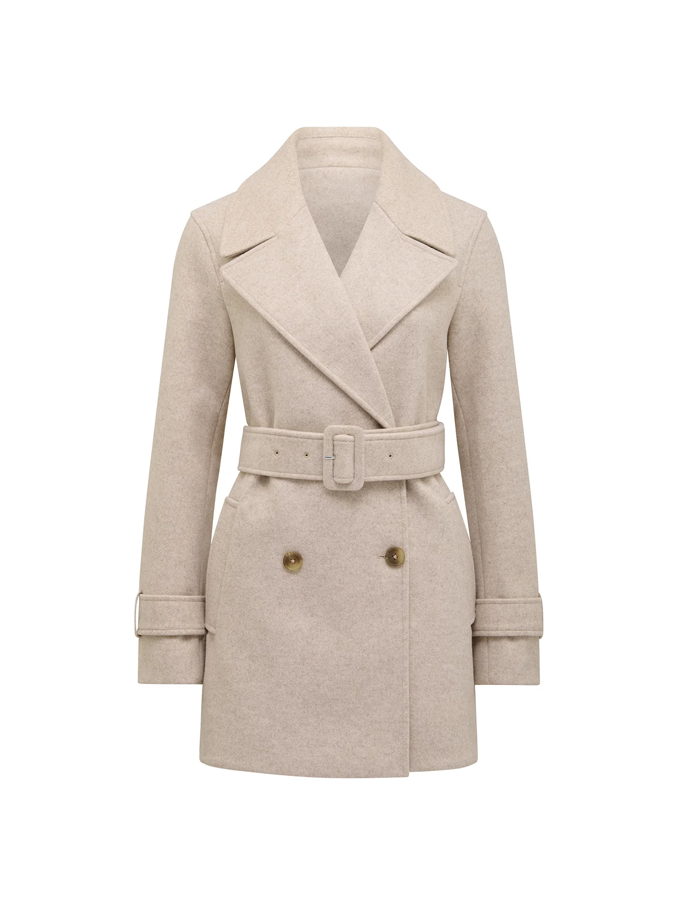 Belle Short Wrap Coat
