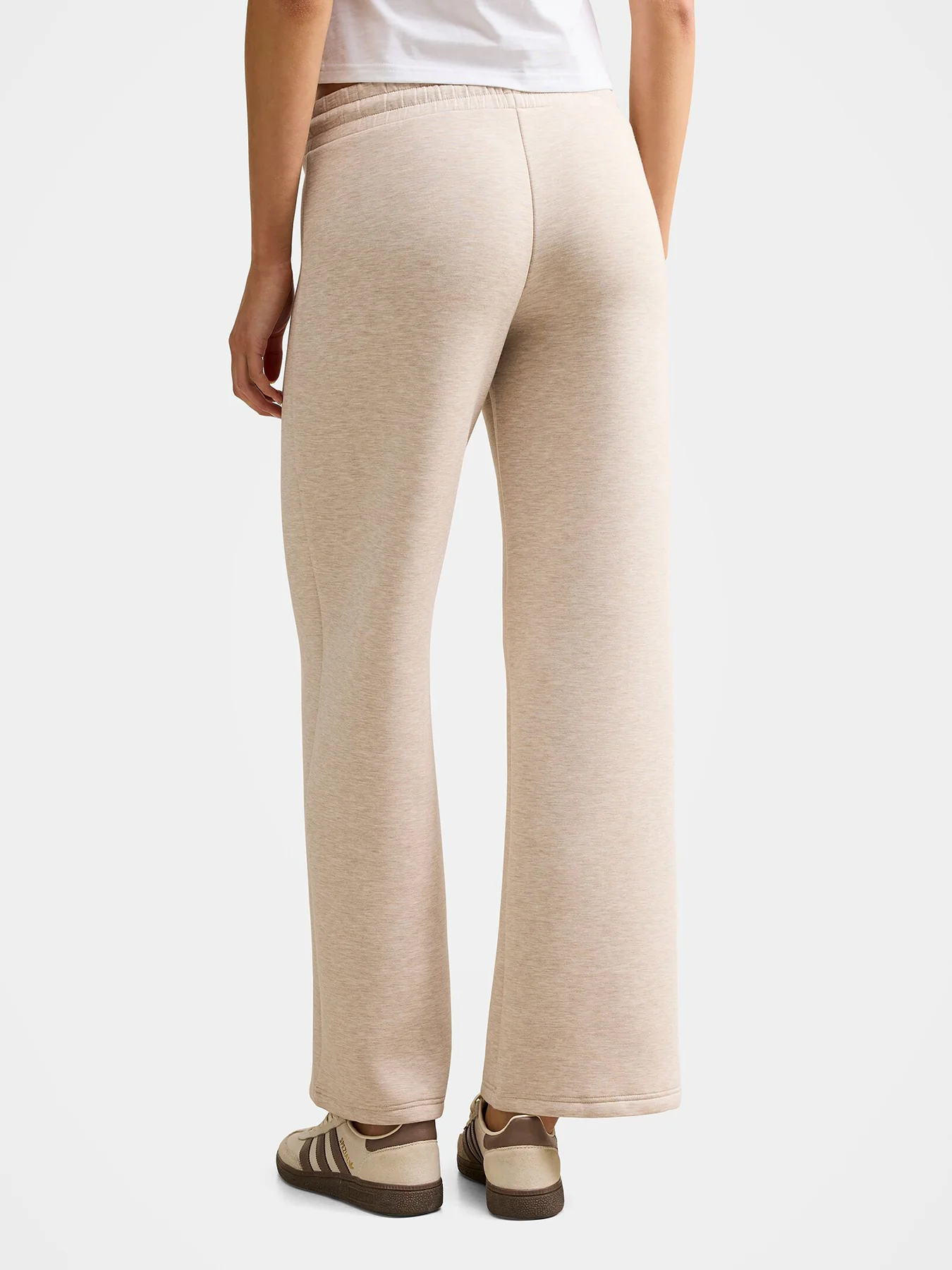 Tiana Wide Leg Track Pants True Cream - Image 5
