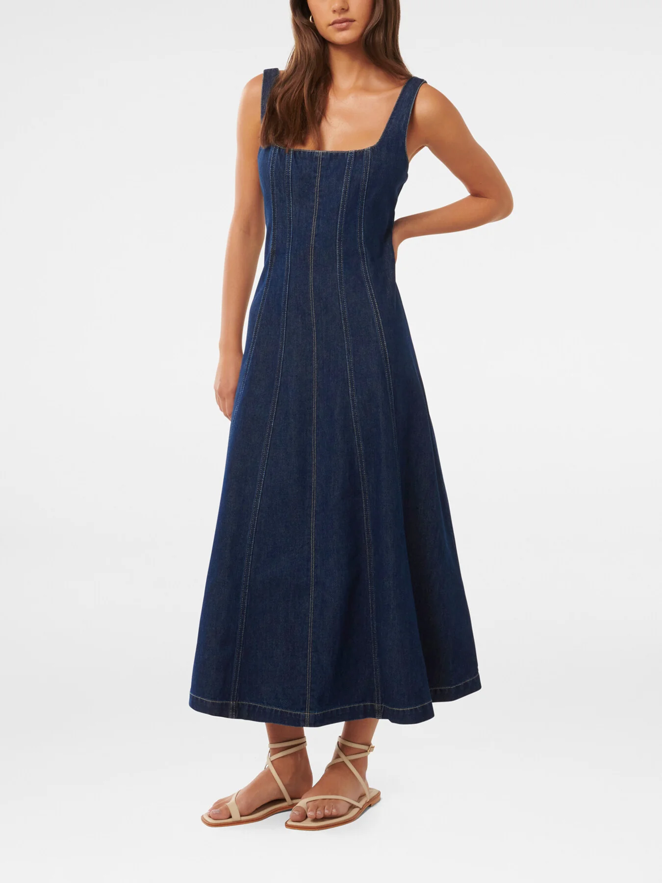 Amelia Denim Dress - Image 5