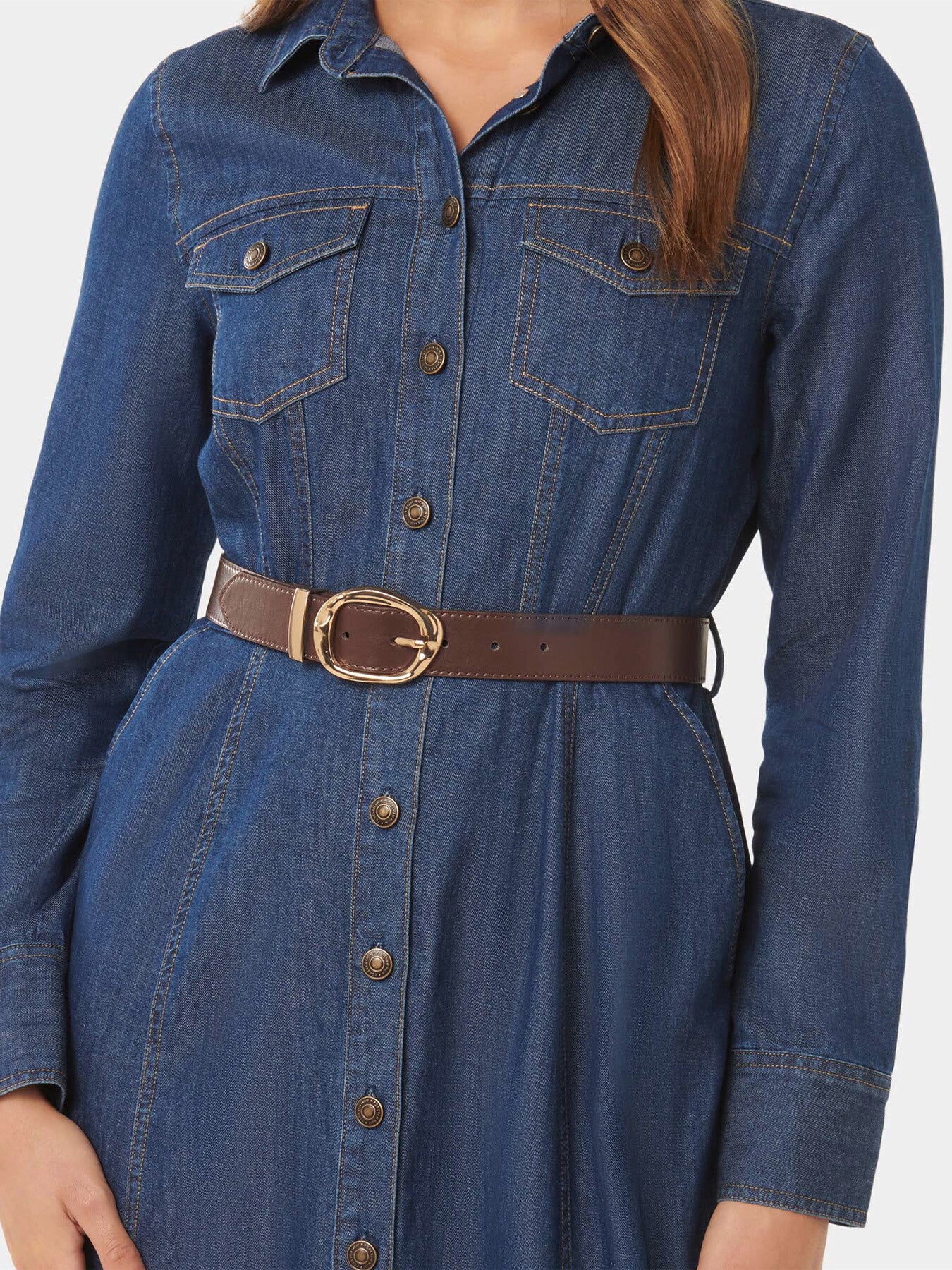 Lexi Midi Shirt Dress - Image 4