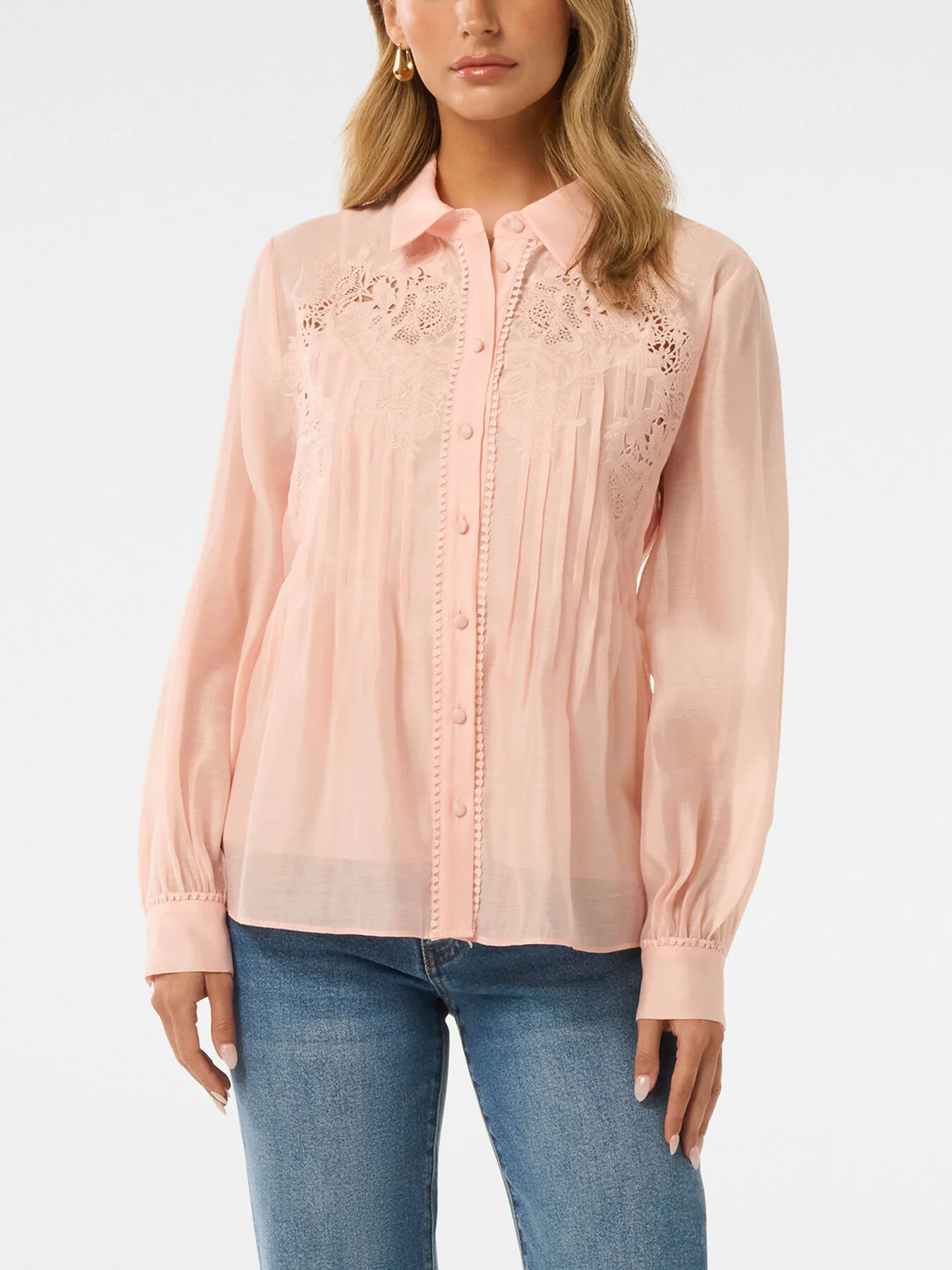 Azura Petite Embroidered Shirt - Image 4
