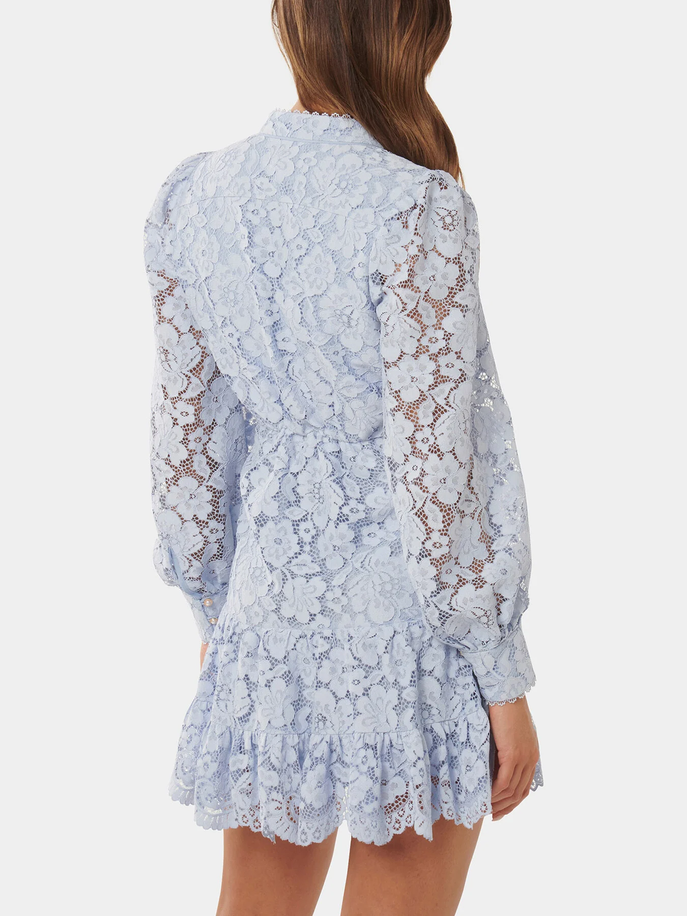 Evie Lace Mini Dress - Image 3