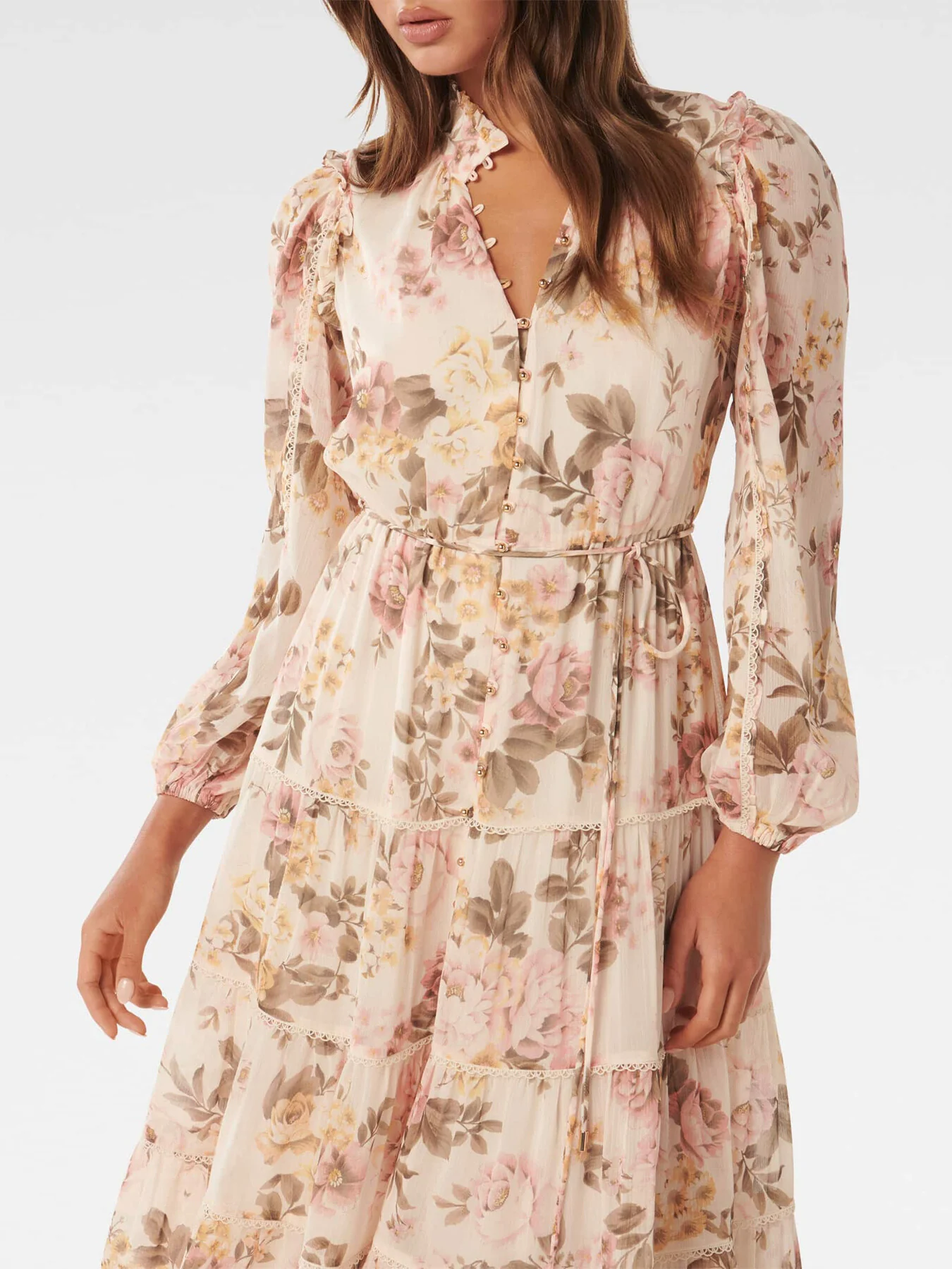 Jessie Button Down Midi Dress - Image 5