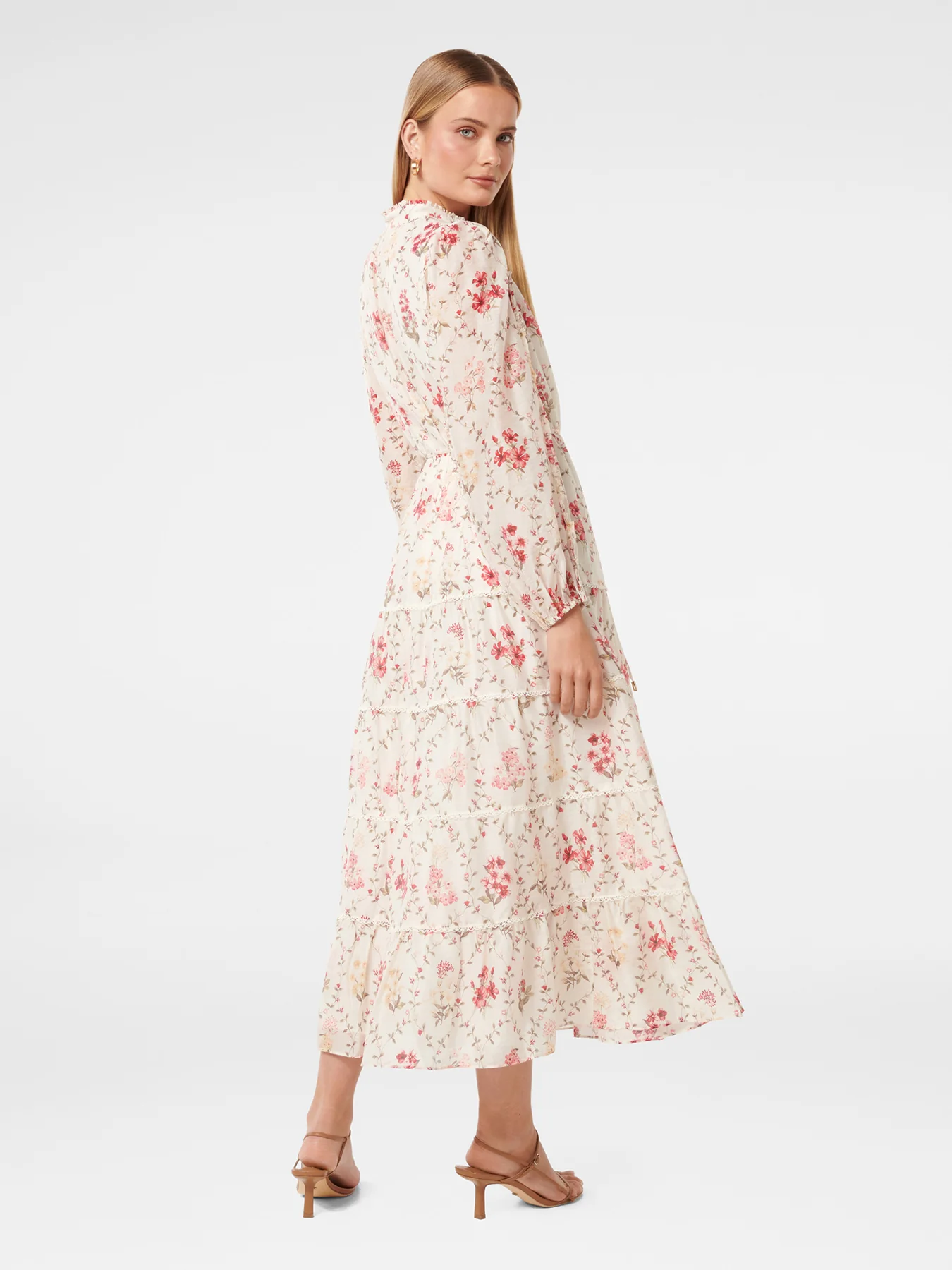 Jessie Button Down Dress Green - Image 3
