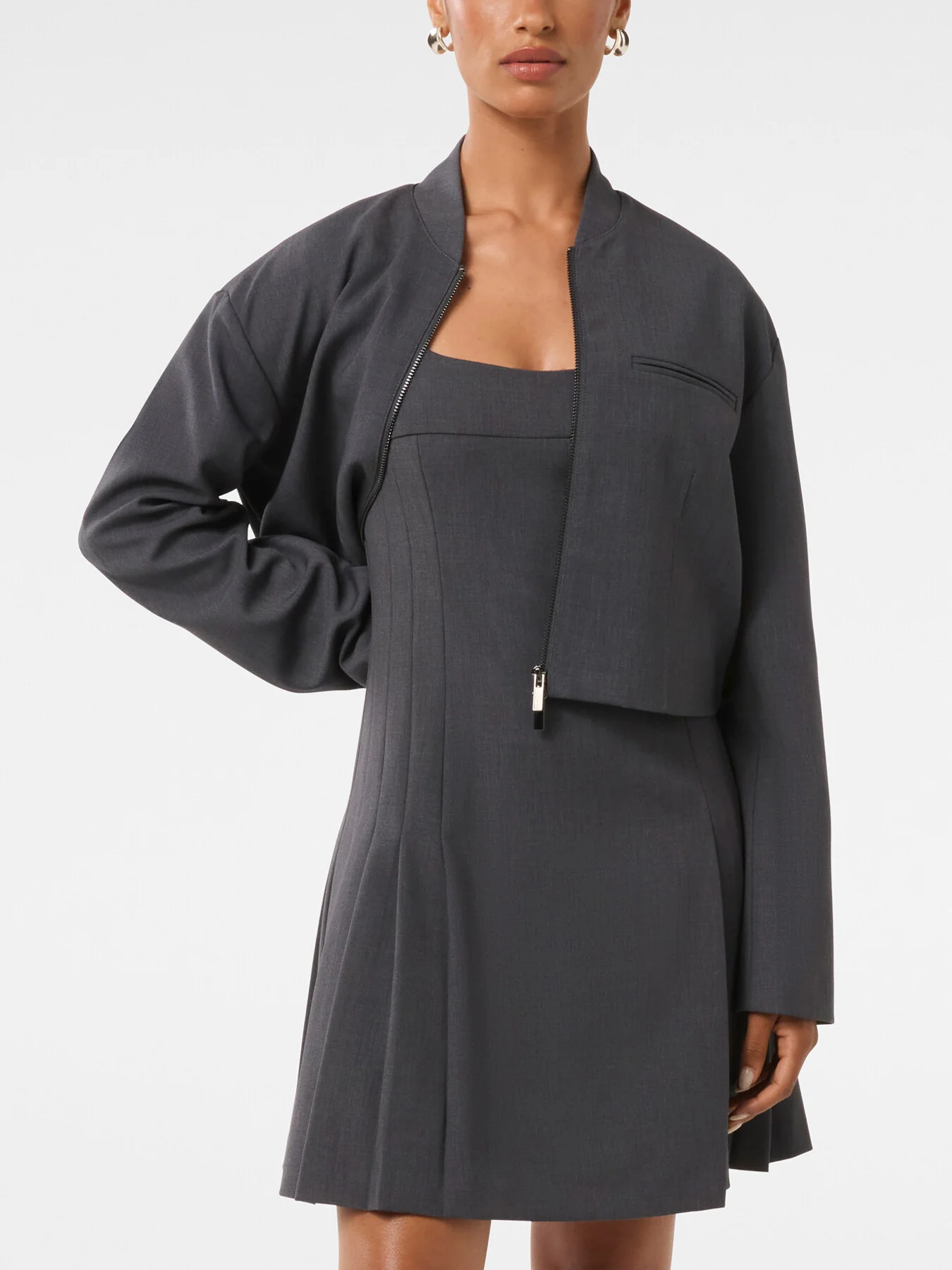 Maddison Petite Formal Bomber Jacket - Image 4