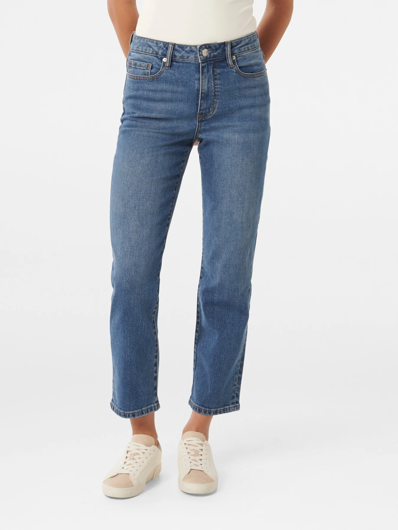 Niki Ankle Straight Leg Jeans - Image 6