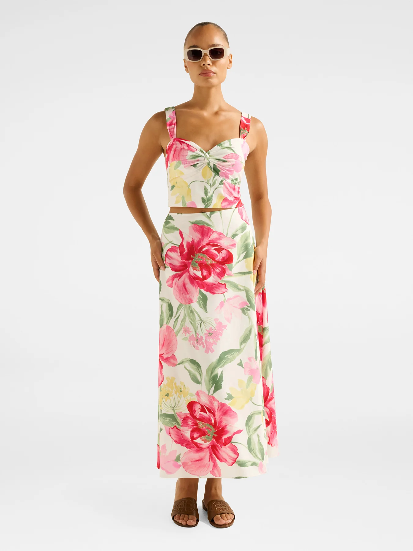 Talia Twist Front Bustier Top - Image 2