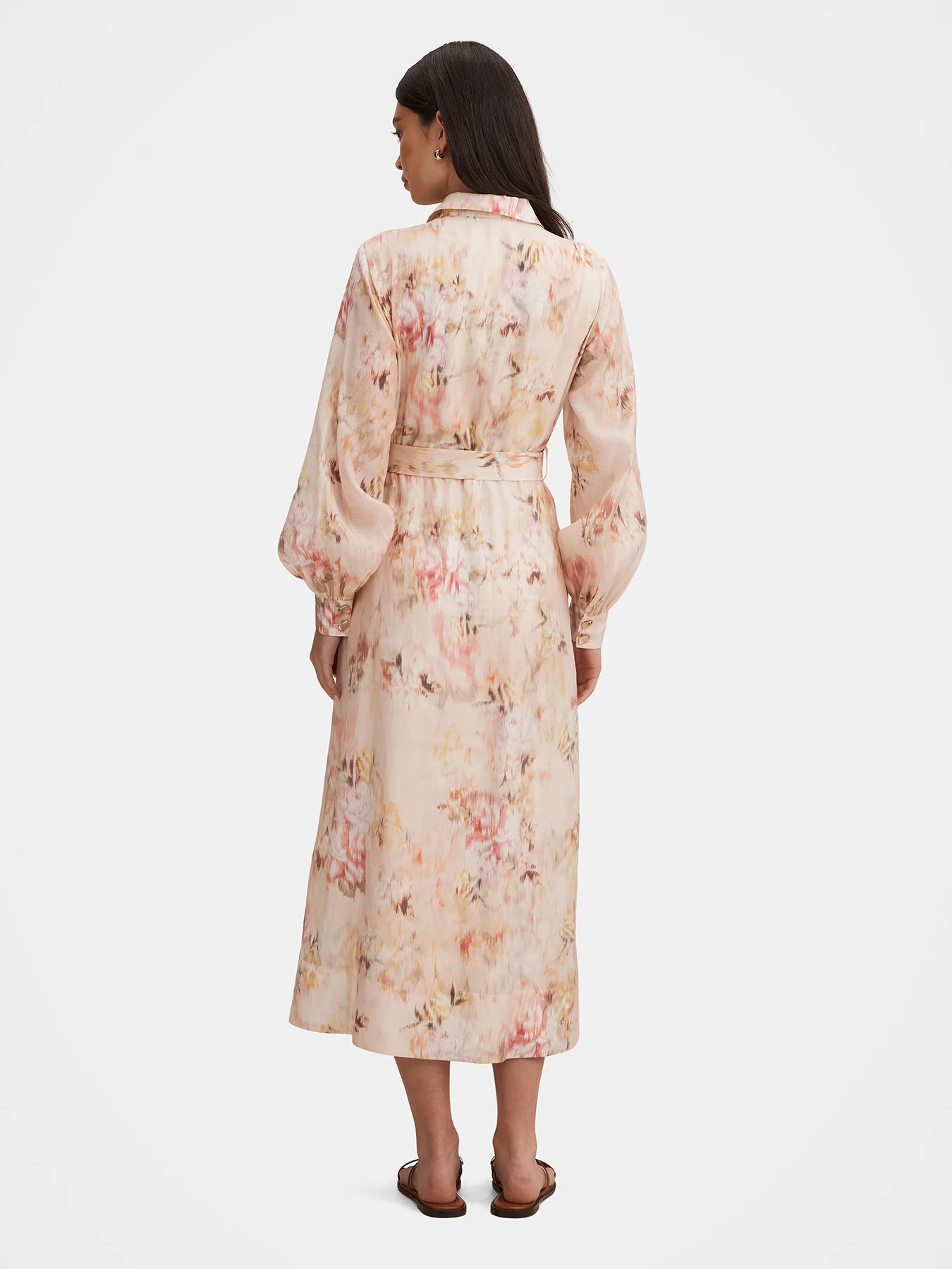Terese Printed Shirt Dress Multi - Image 5