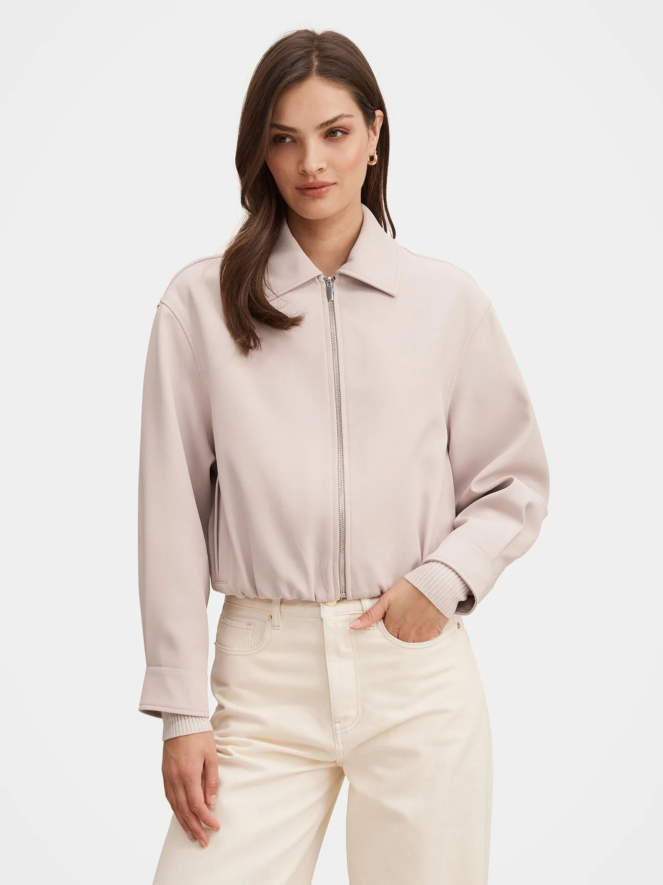 Alexia Collar Jacket Neutral - Image 3