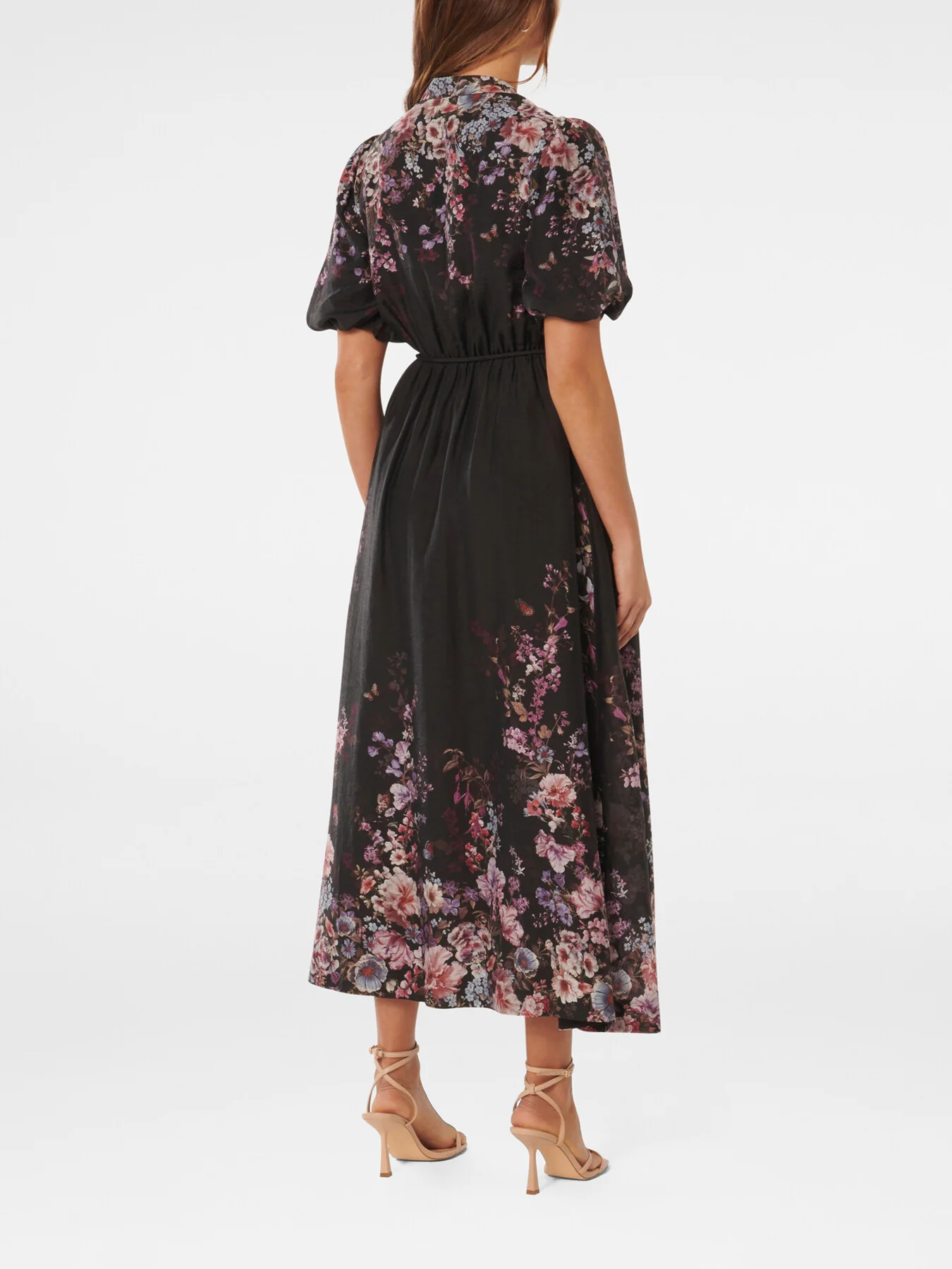 Adele Printed Midi Dress - Image 3