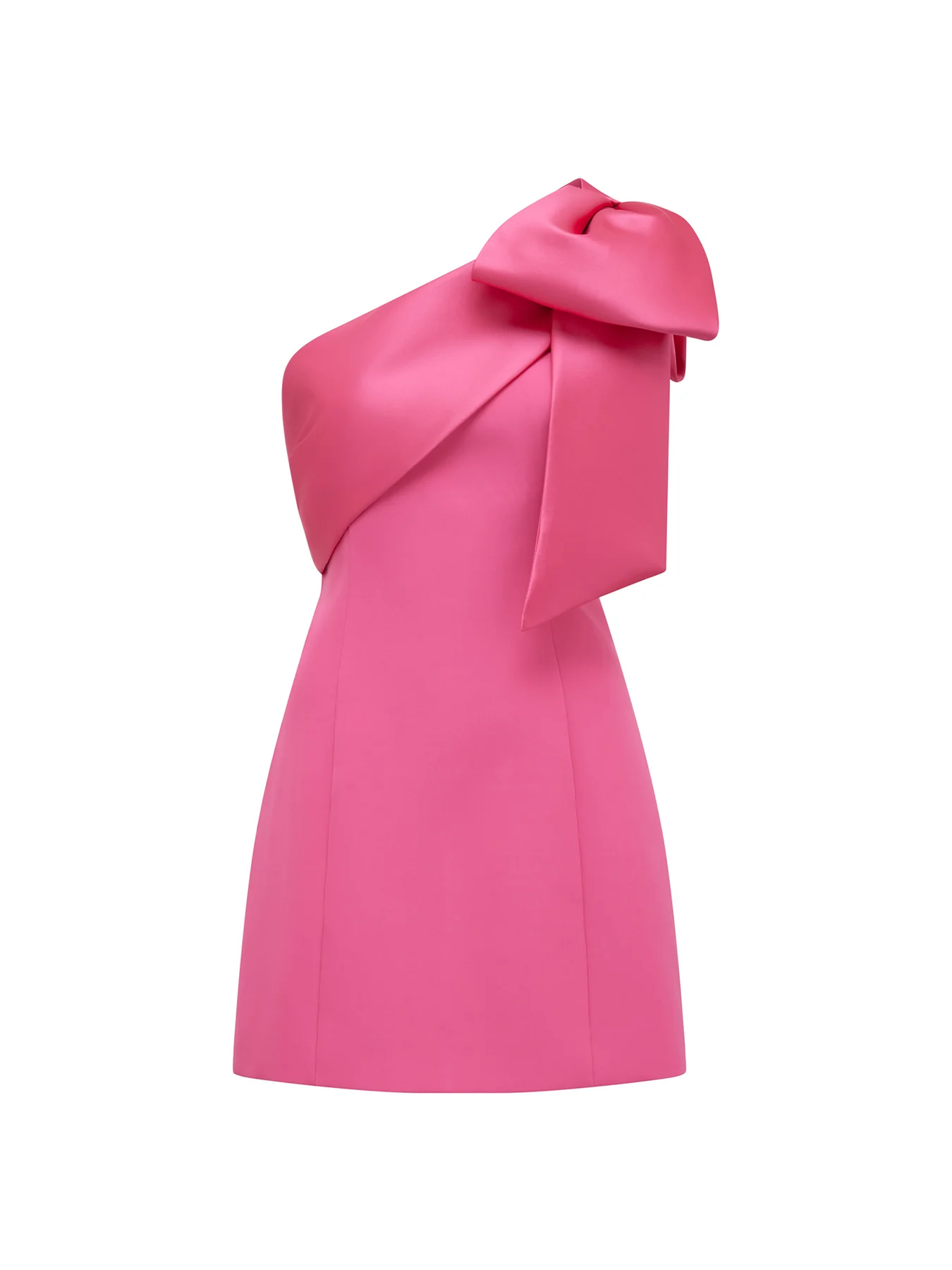 Holly Asymmetrical Bow Mini Dress