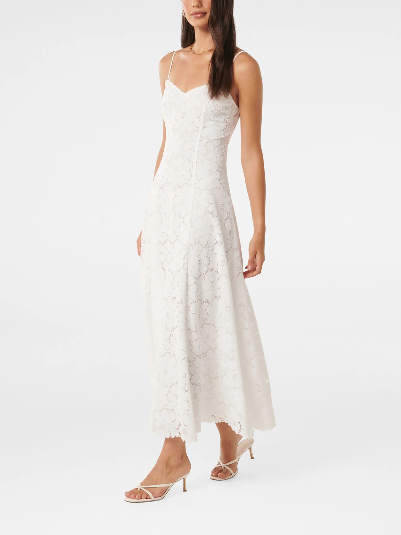 Vivienne Lace Longline Dress - Image 4