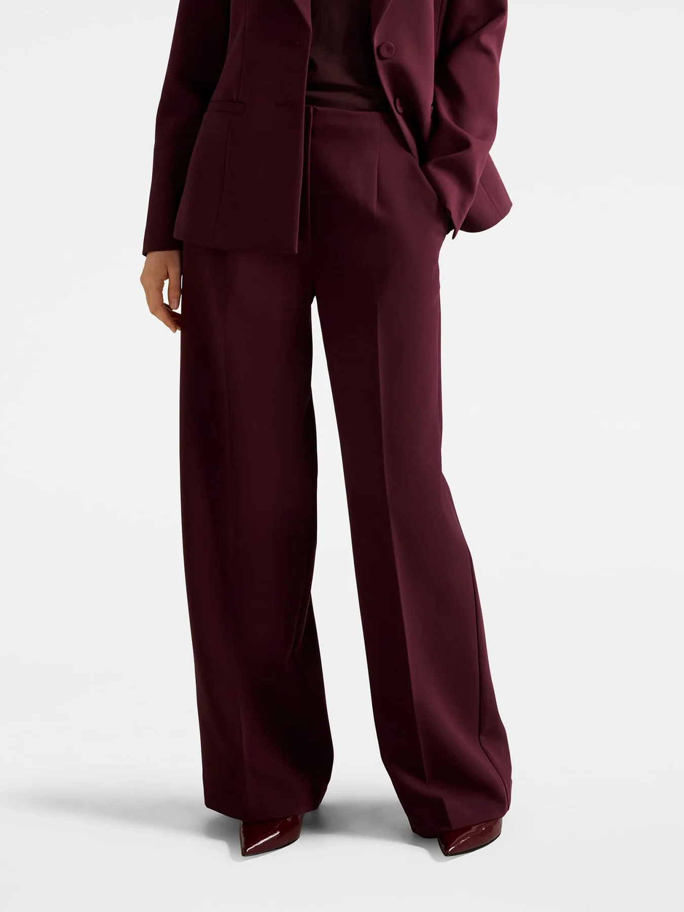 Lee Wide Leg Pants Red - Image 4
