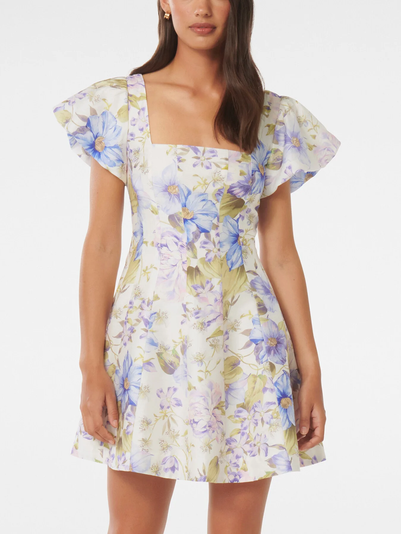 Josie Square Neck Mini Dress - Image 4