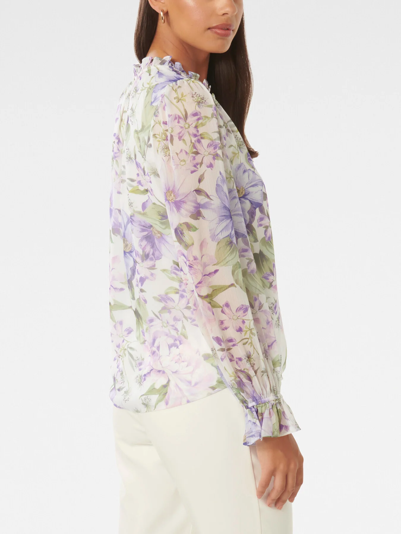 Phoenix Frill Neck Blouse - Image 3