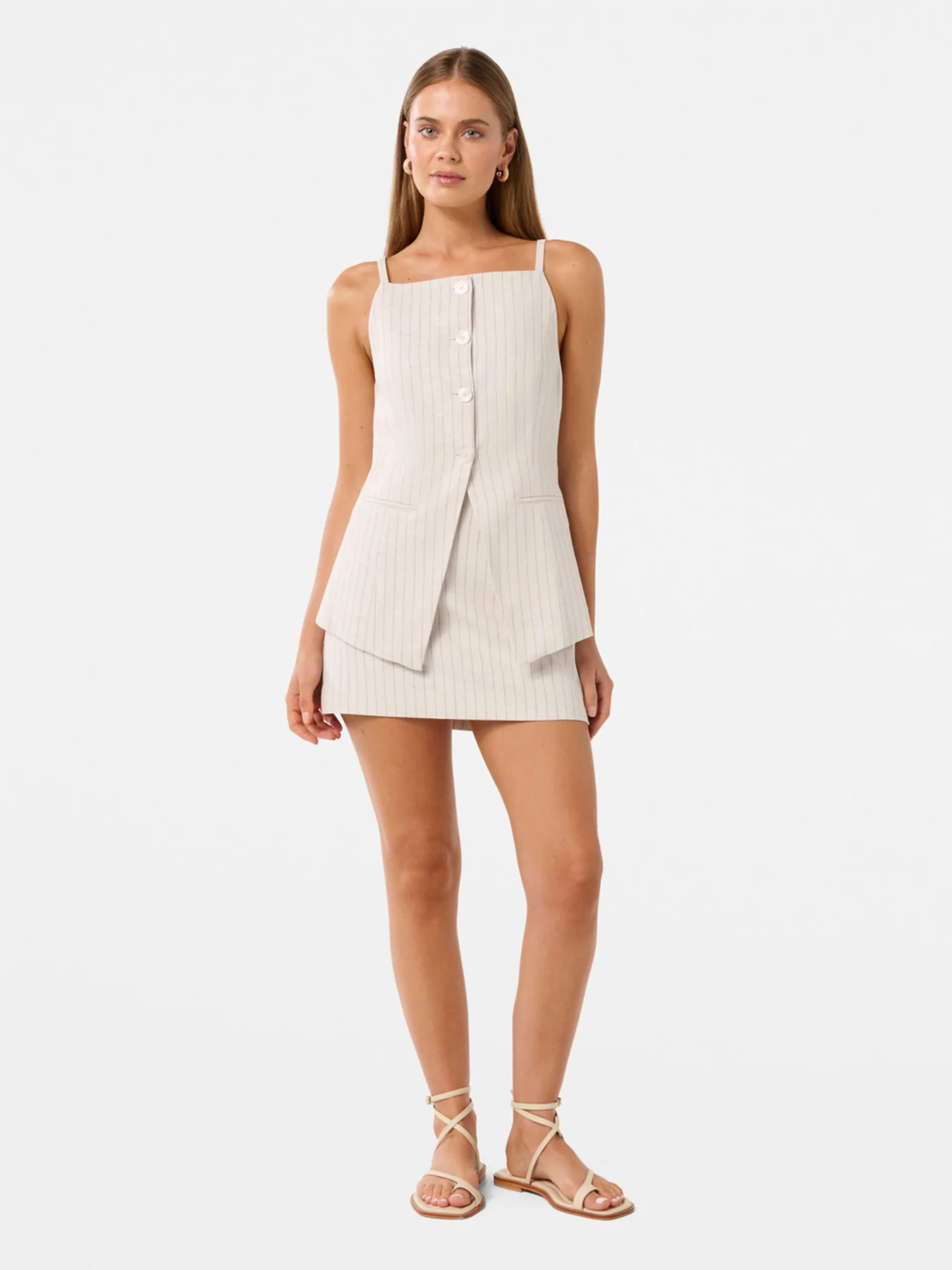 Ronnie High Neck Waistcoat - Image 2